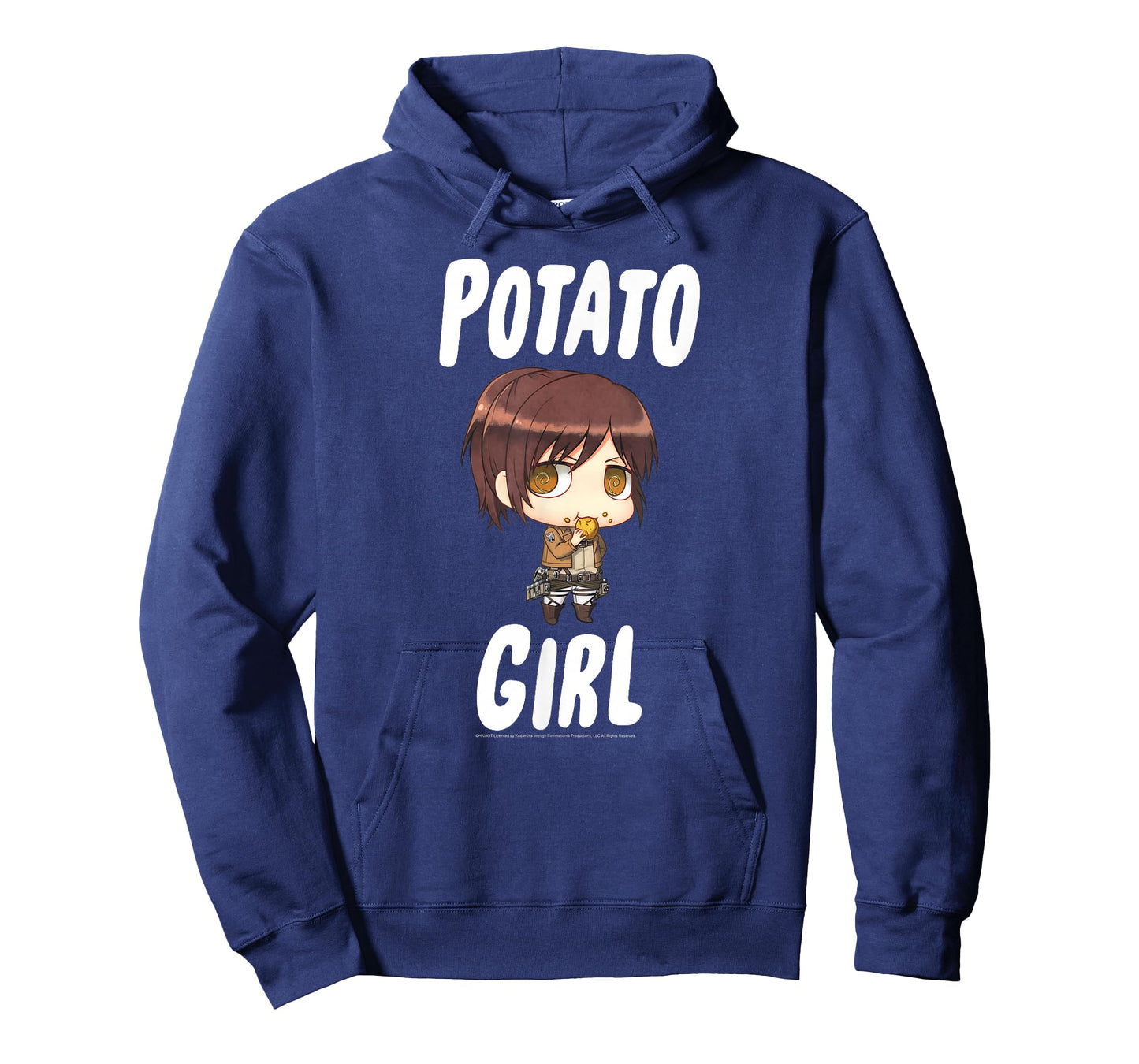 Attack on Titan Potato Girl Chibi AOT Anime T-Shirt