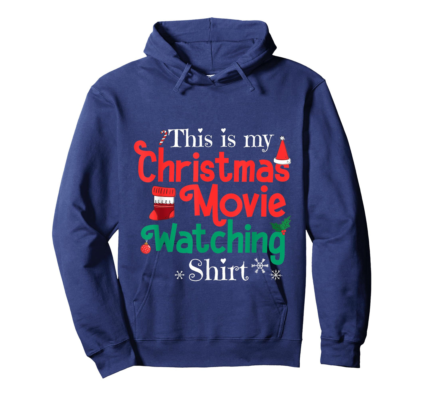 This Is My Christmas Movie Watching Shirt T-Shirt