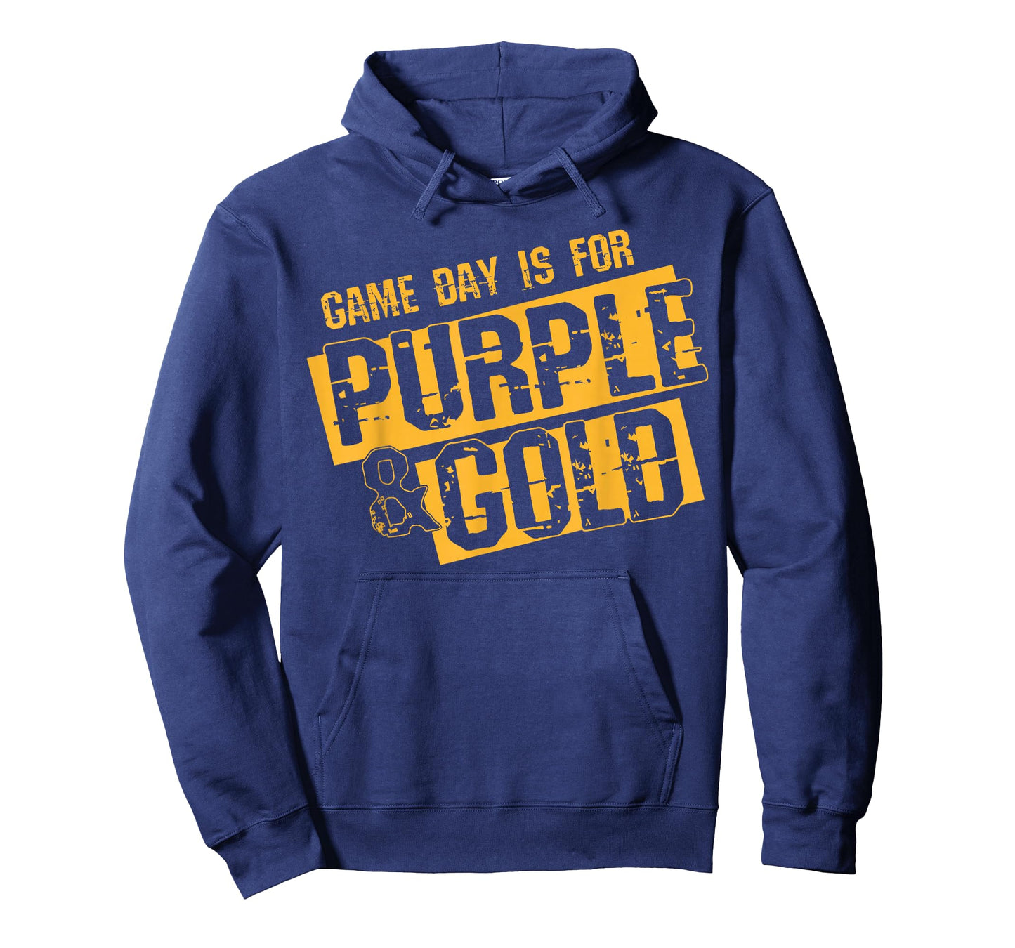 Purple Gold Game Day Group Shirt for High School Football T-Shirt