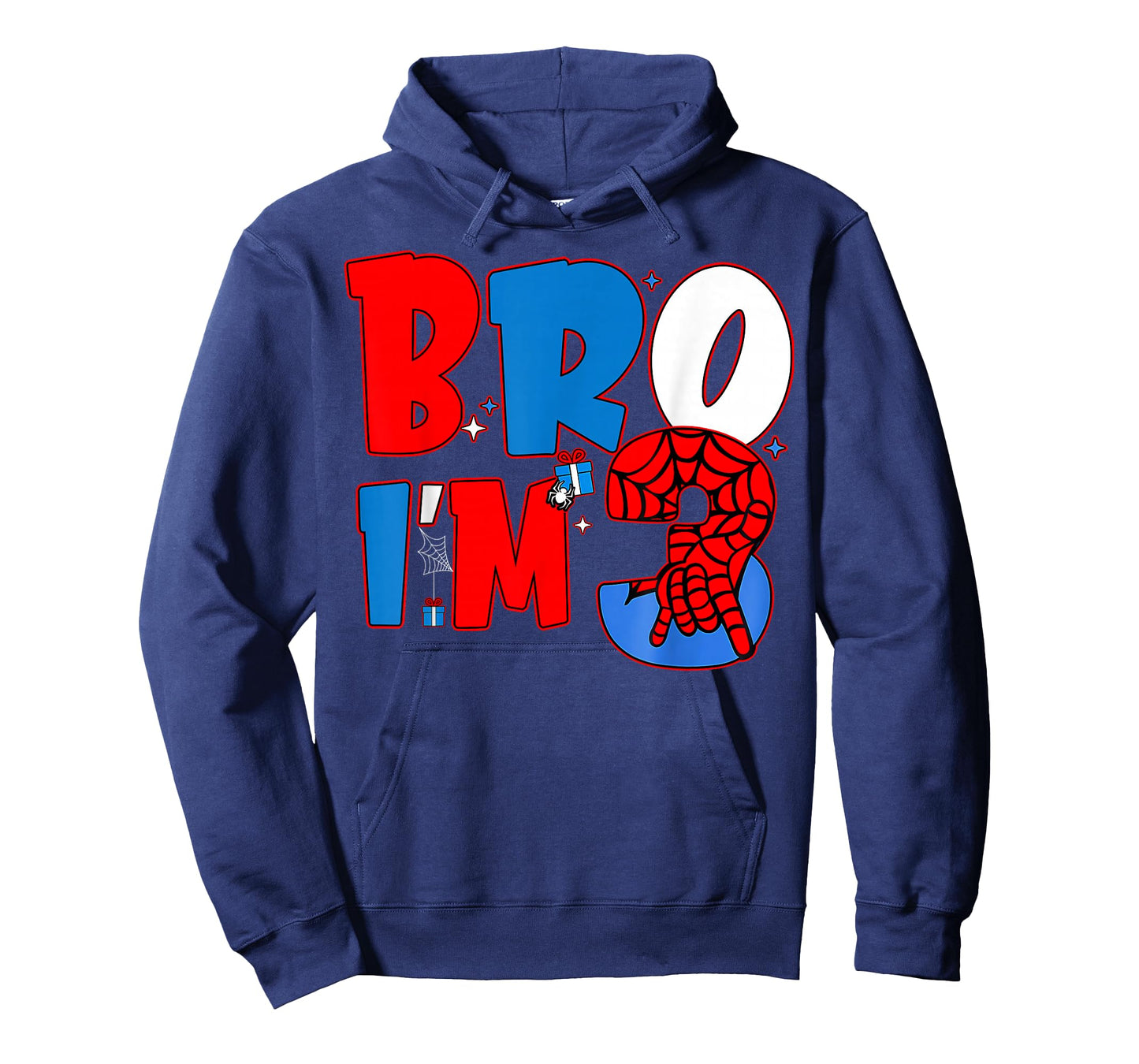 Bro Iโm 3 Spider 3rd Spider Theme Party Boy Birthday T-Shirt
