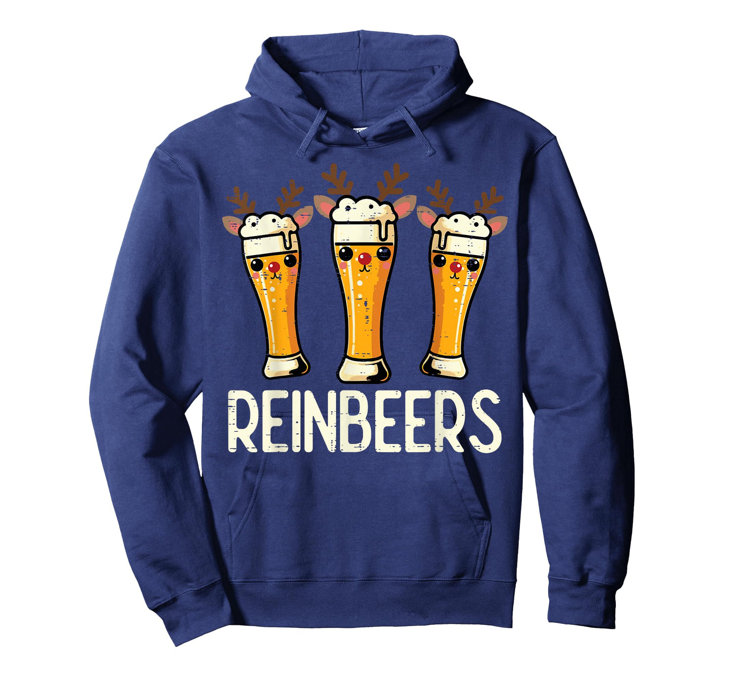 Christmas Reinbeers Reindeer Funny Xmas Pun Dad Men Women T-Shirt