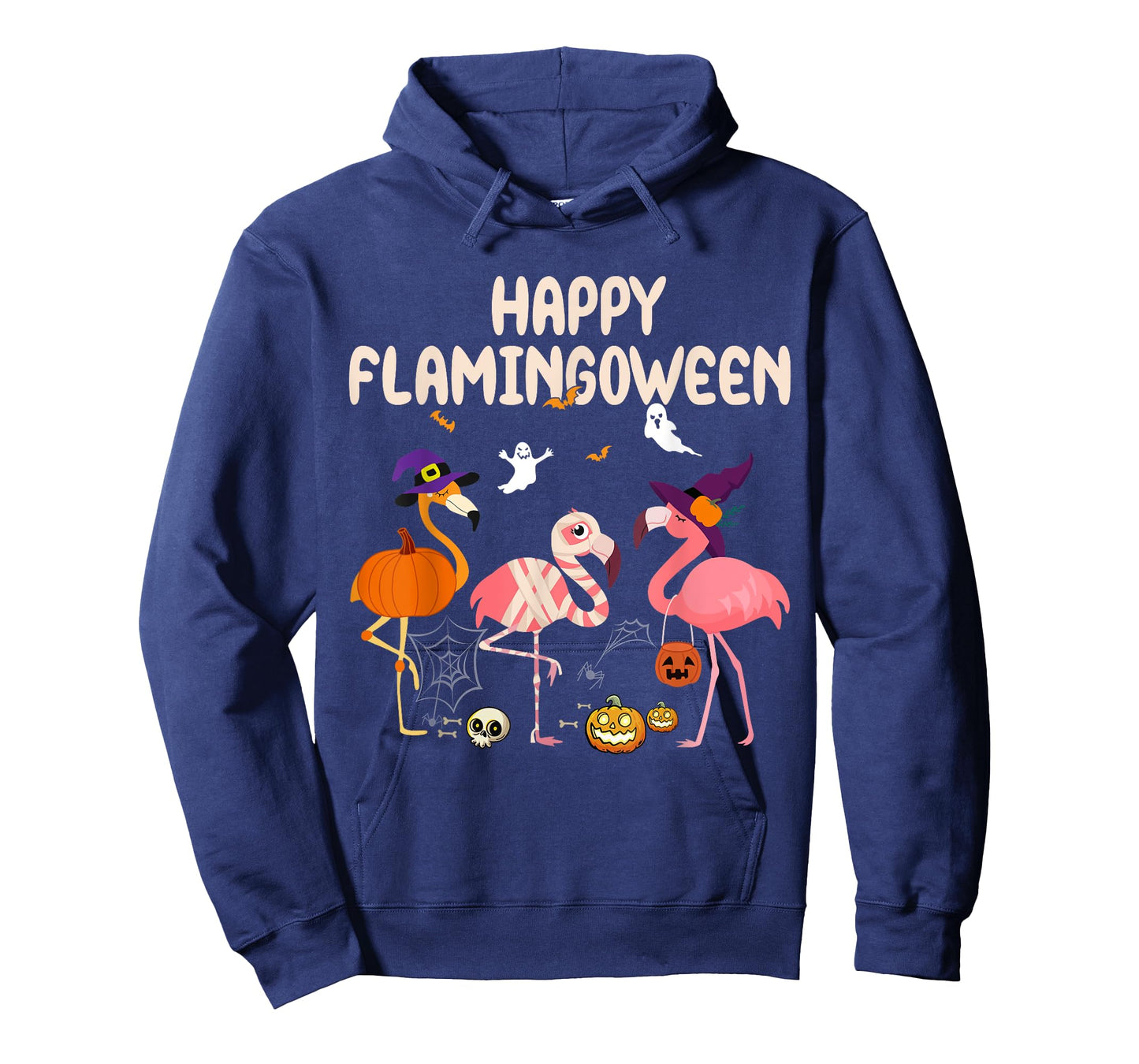 Halloween happy Flamingoween witch pumpkin mummy flamingo T-Shirt