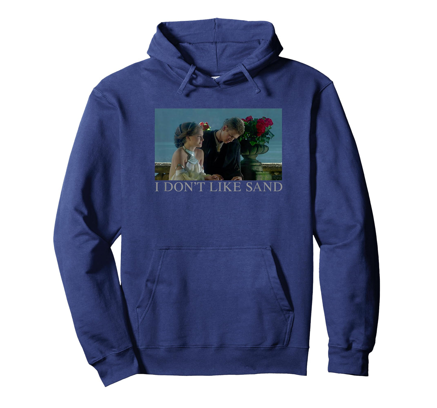 Star Wars Anakin & Padme Movie Poster I Don't Like Sand T-Shirt