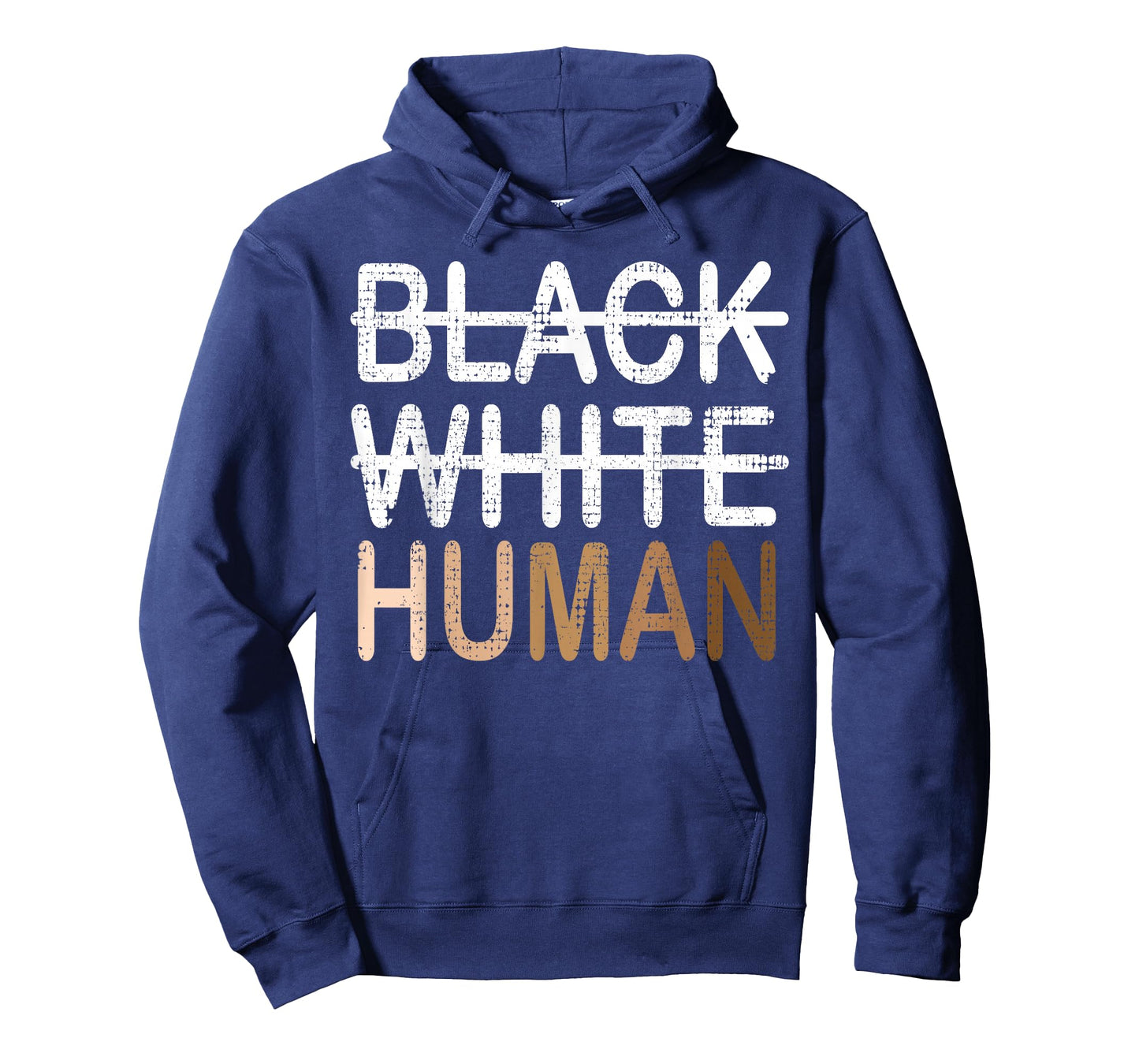 Black White Human Melanin Inclusion for Black History Month T-Shirt