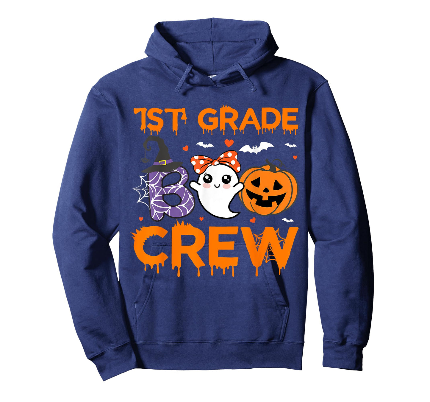 1st Grade Boo Crew Teacher Student Halloween Costume T-Shirt