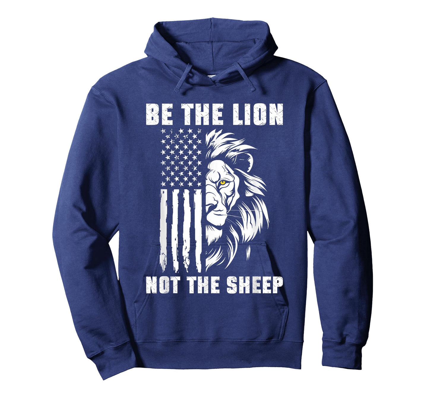 Be The Lion Not The Sheep Motivational Patriotic Lion T-Shirt