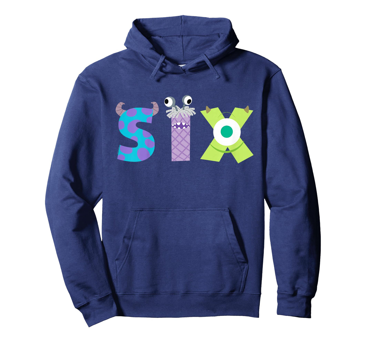 Disney & Pixar's Monsters, Inc. Numbers 6th Sixth Birthday T-Shirt