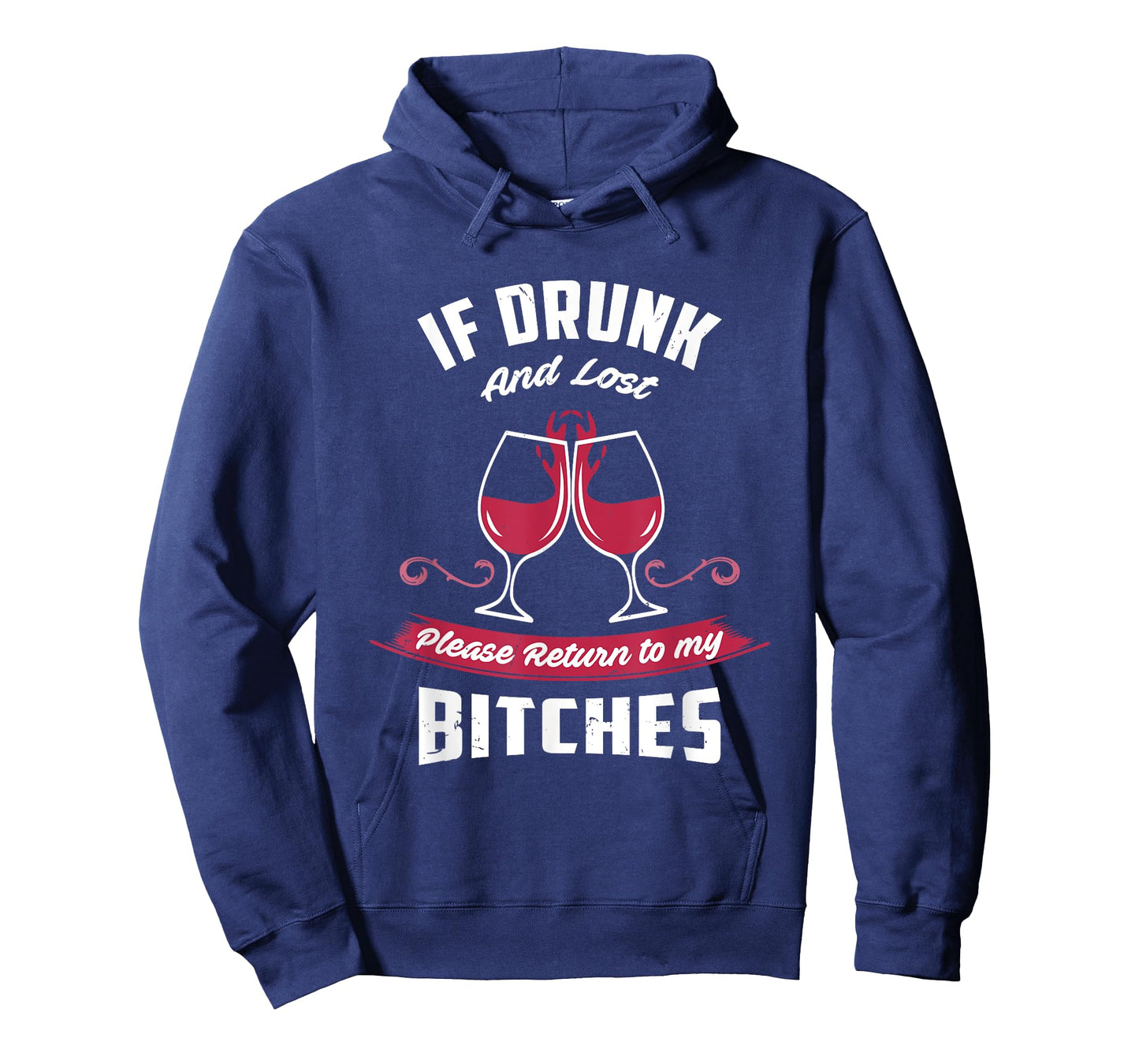 If Drunk and Lost | Funny Girls Night Out Party Drinking T-Shirt