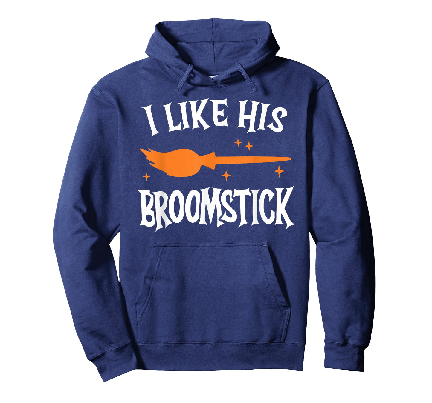 I Like Her Pumpkins I Like His Broomstick Halloween Couple T-Shirt