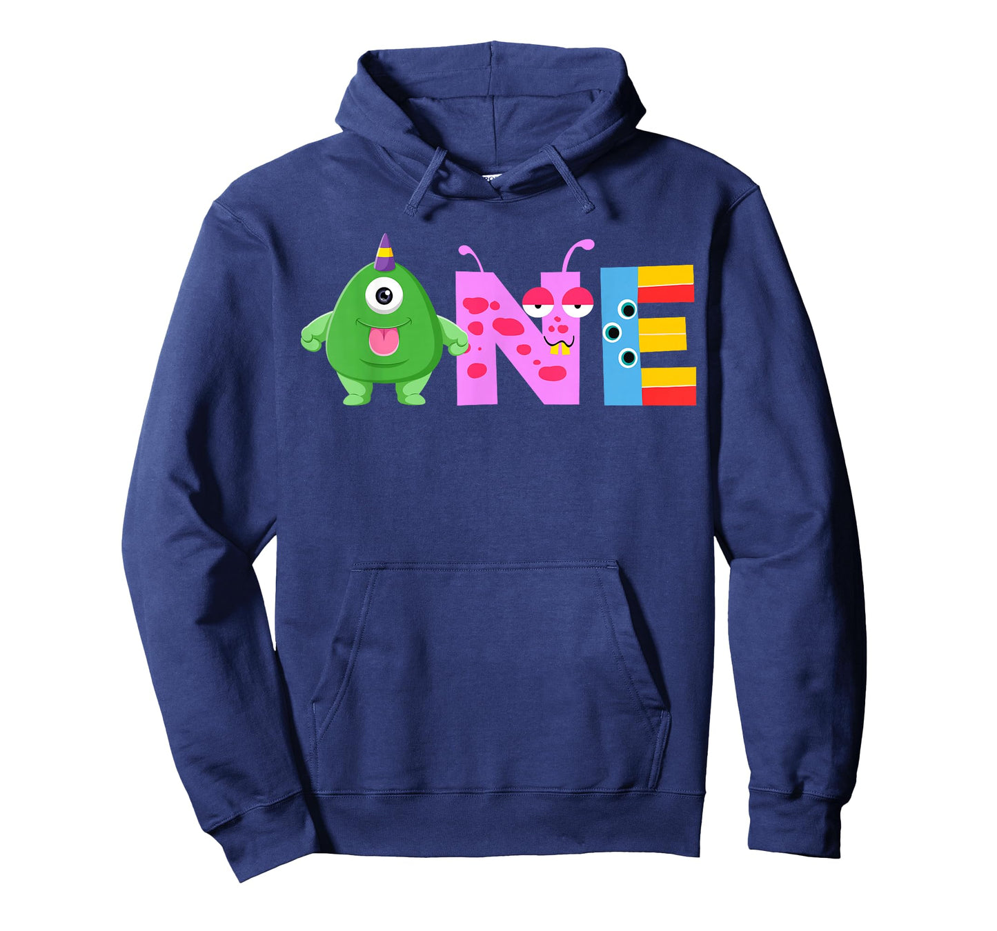 Monster One Year Old Kids 1st Birthday Party Family Monster T-Shirt