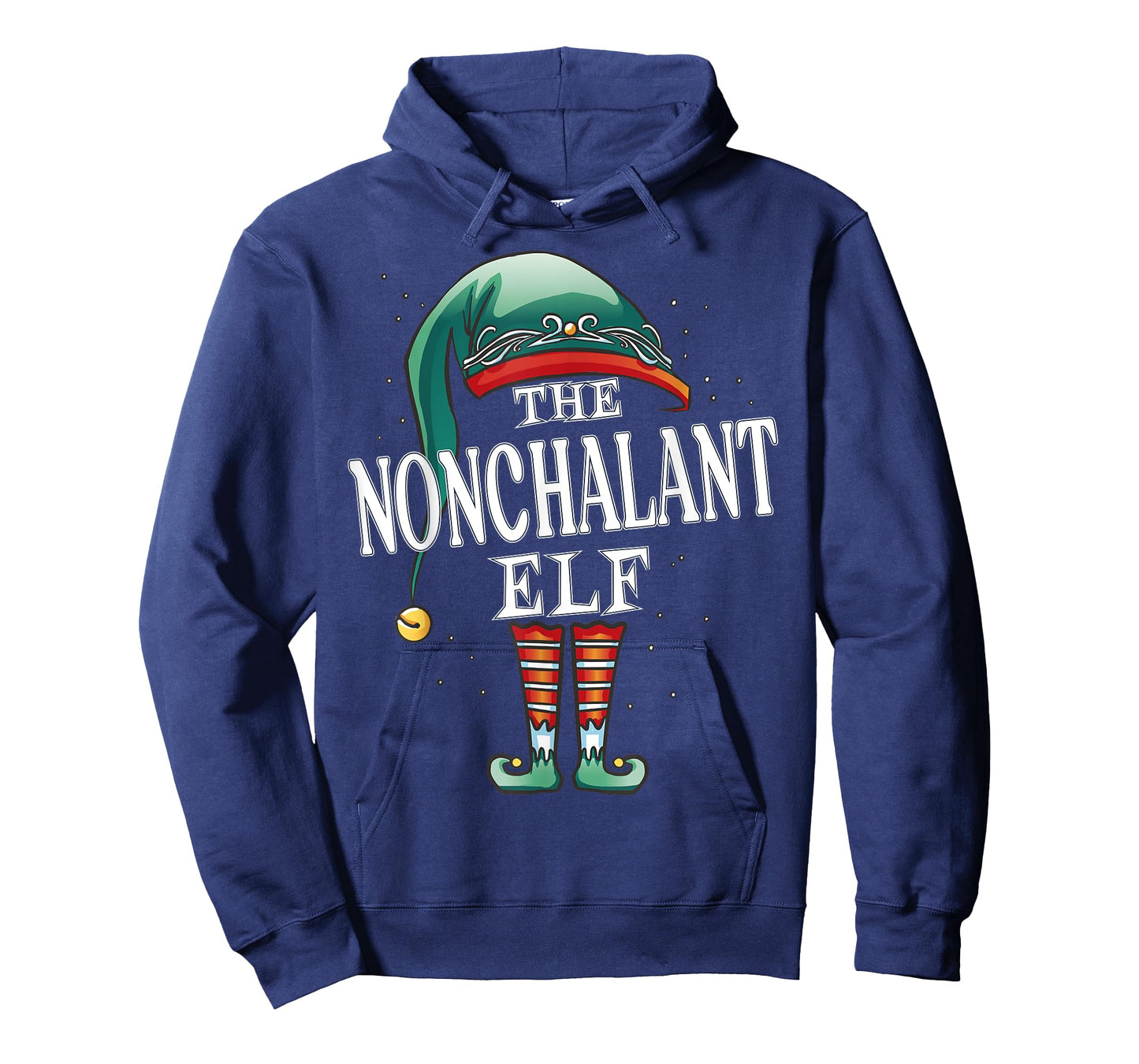 Nonchalant Elf Christmas Group Xmas Pajama Party T-Shirt