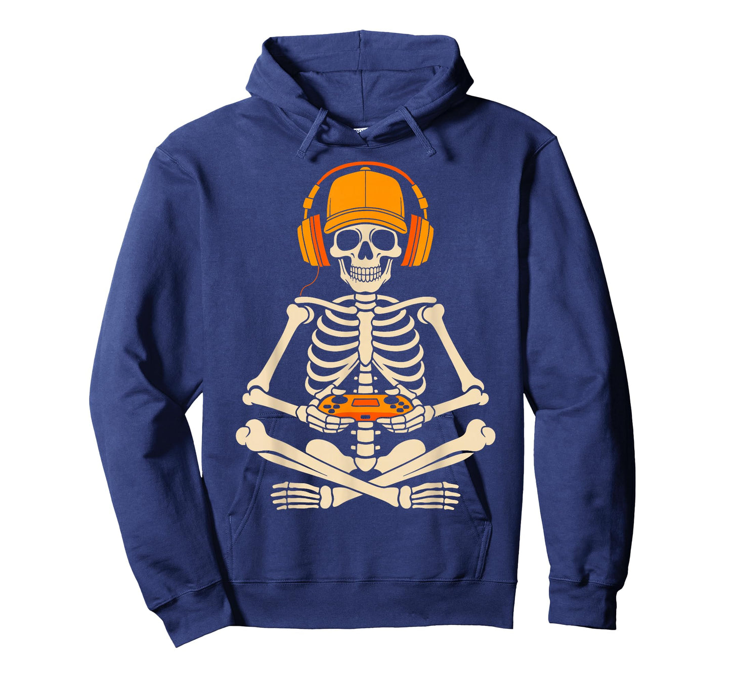 Skeleton Gamer Halloween Video Gaming Boys Girls Men Women T-Shirt