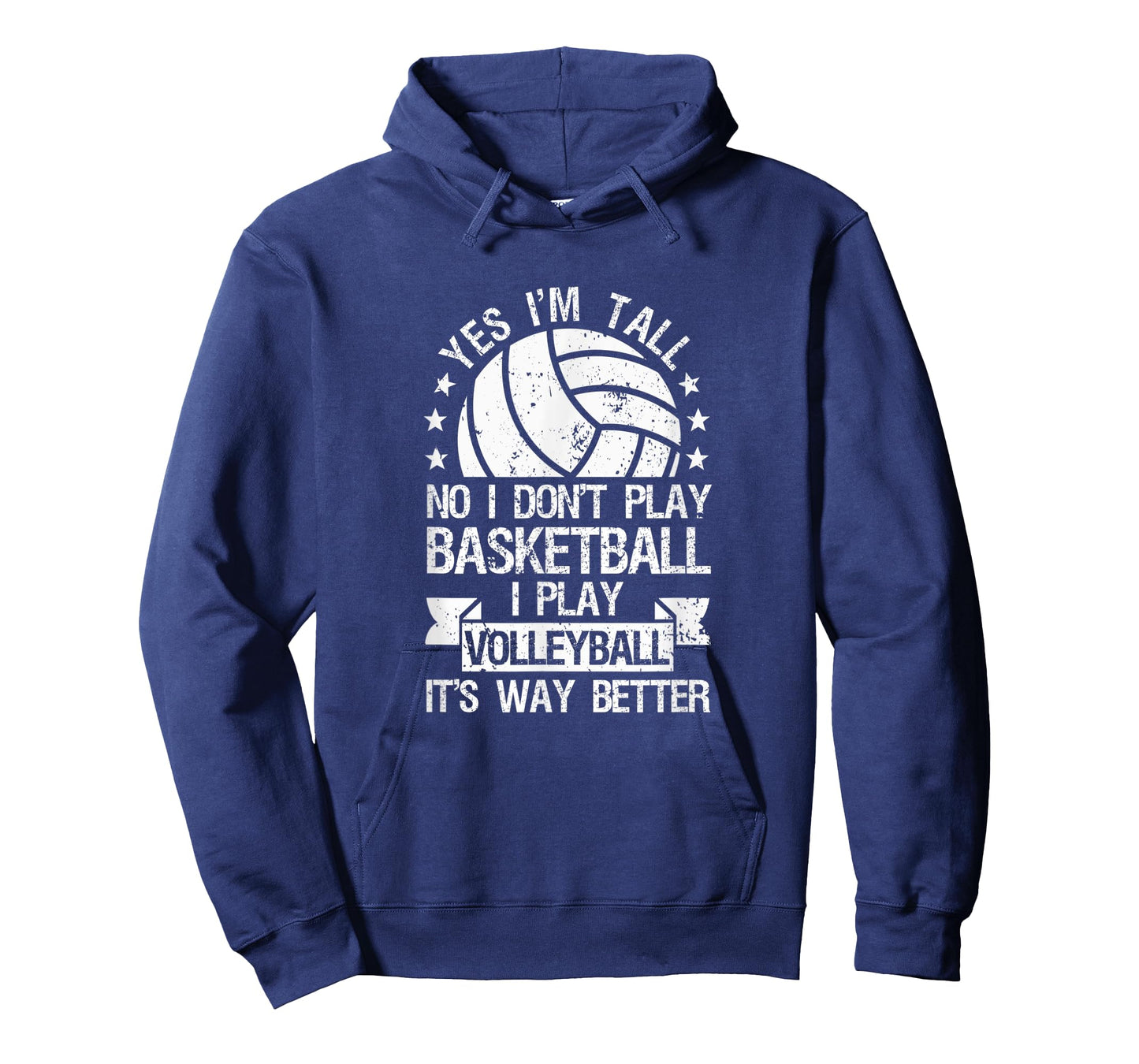 Yes I'm Tall No I Don't Play Basketball I Play Volleyball T-Shirt