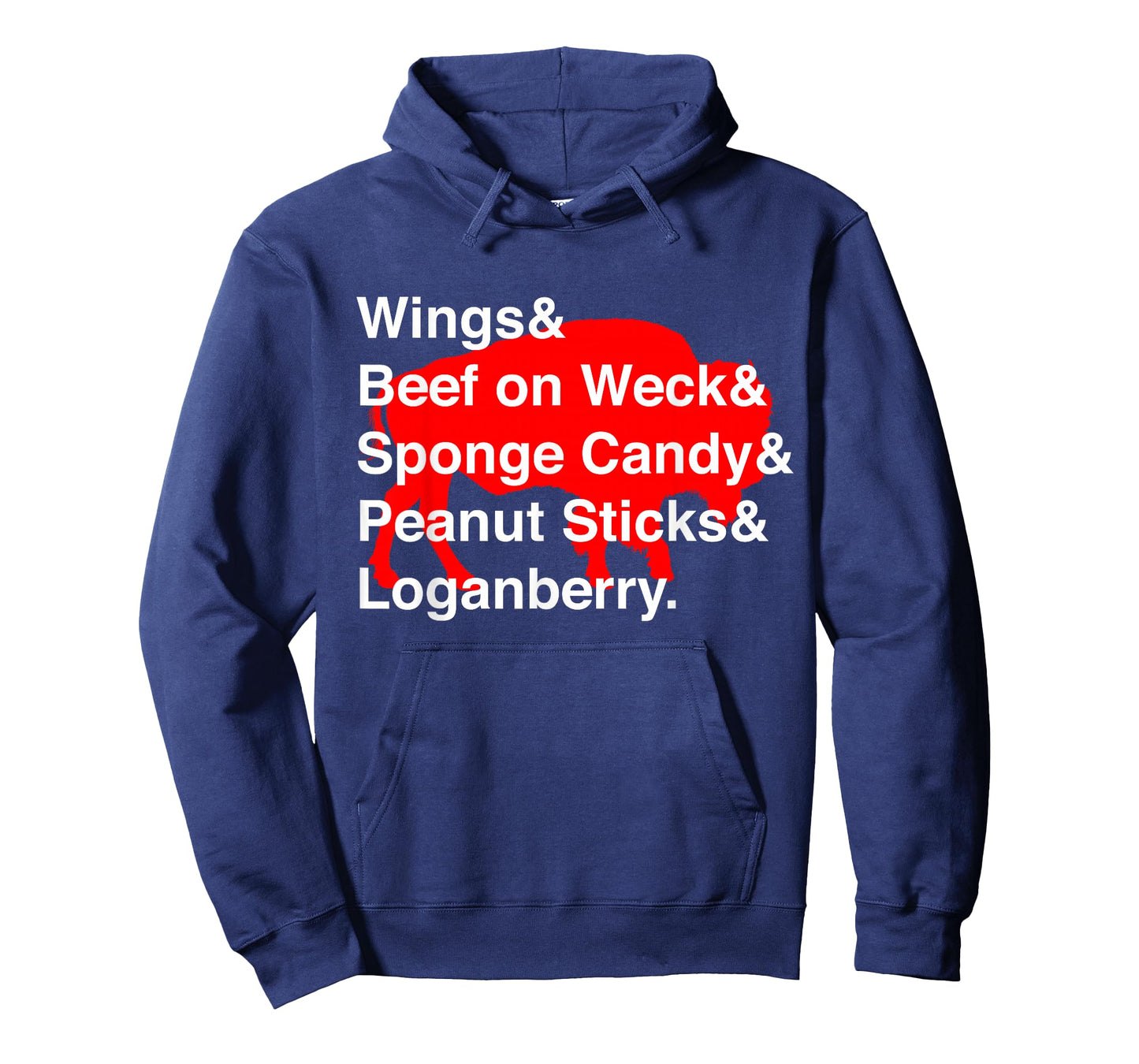 Classic Buffalo New York Foods Cute Buffalo NY Foodie T-Shirt