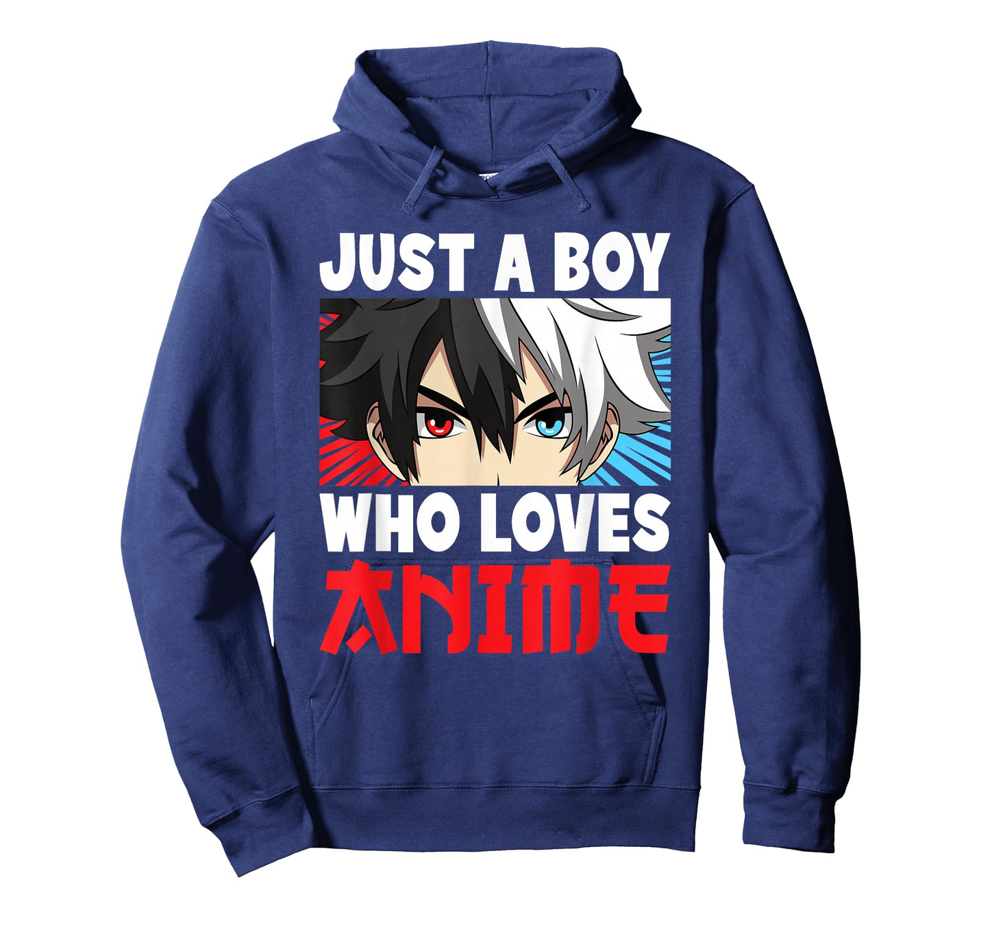 Just A Boy Who Loves Anime Funny Japanese Otaku Kids T-Shirt