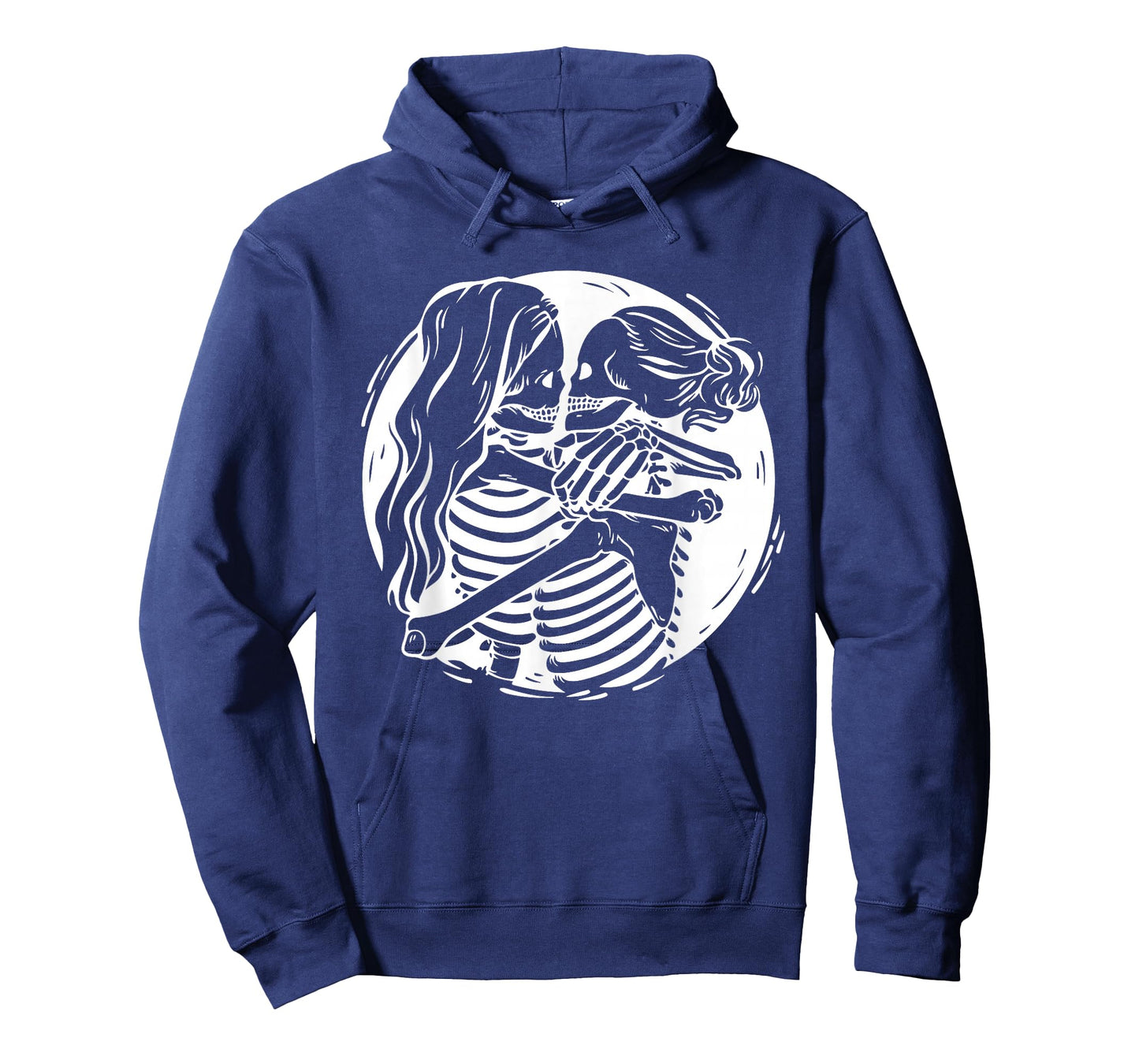 Happy Halloween Funny Skeleton Lesbian Couple Spooky Season T-Shirt