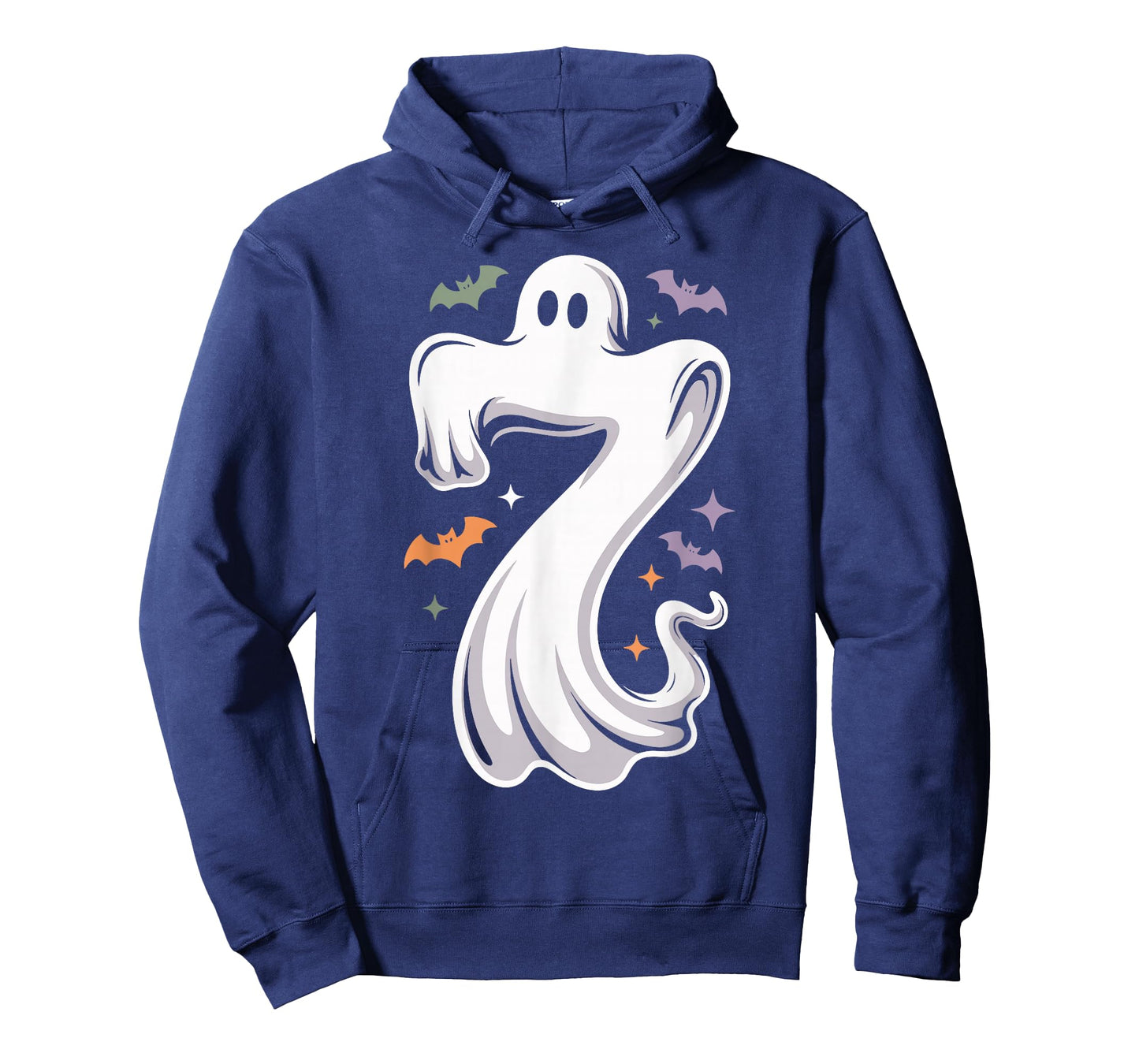 Funny 7 Ghost Meme Halloween Costume Matching Design T-Shirt