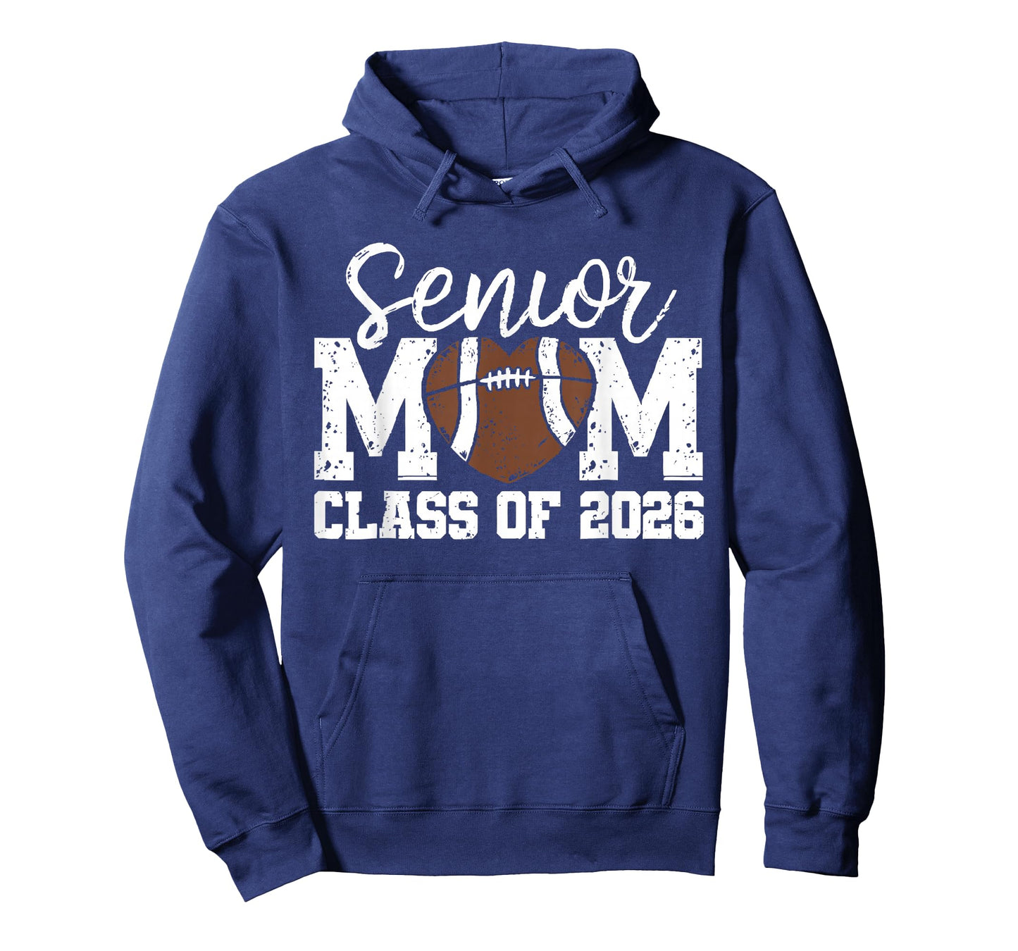 Senior Football Mom Football Mama Game Day Class of 2026 T-Shirt