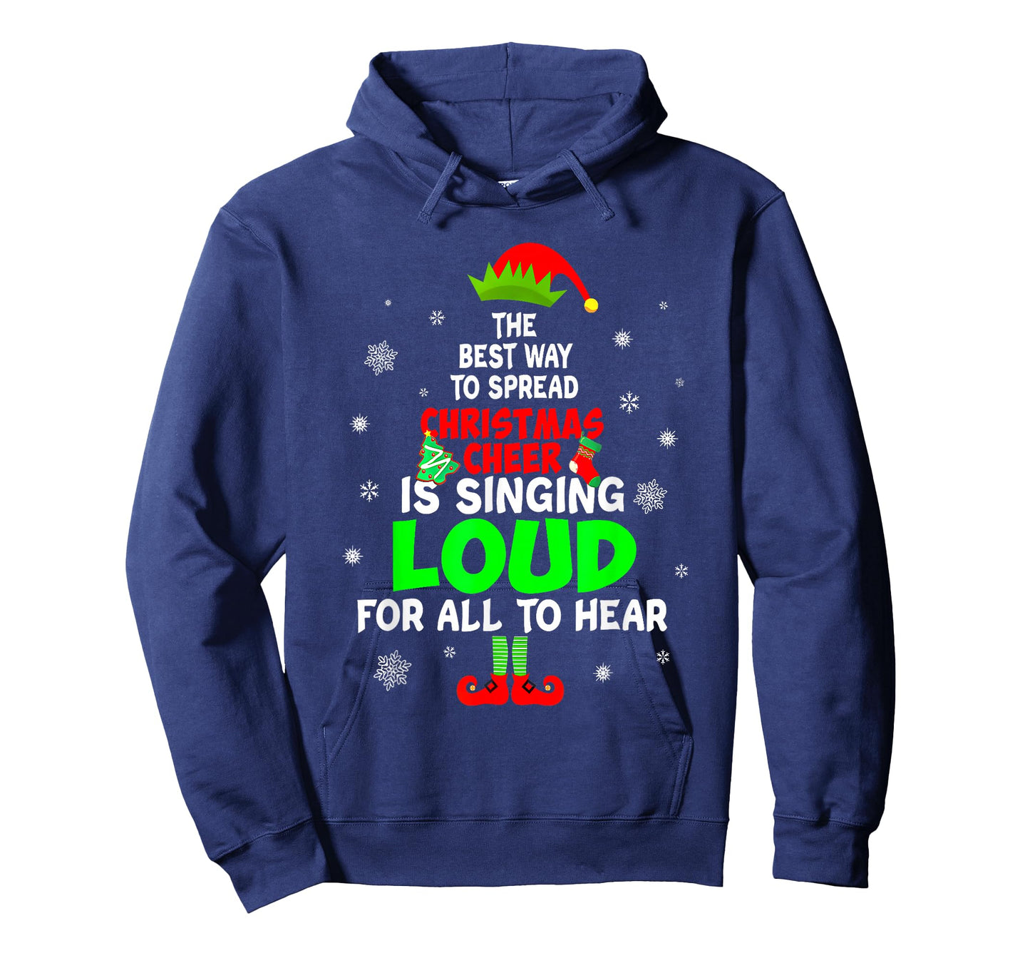 Elf Xmas The Best Way to Spread Christmas Cheer Men Women T-Shirt