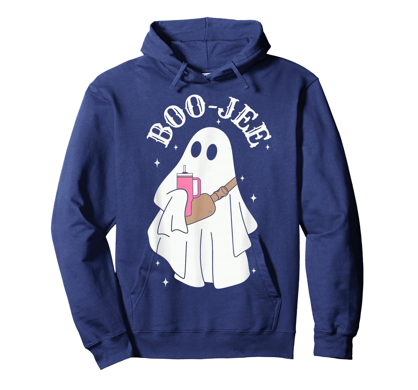 Boujee Boo-jee Cute Ghost Spooky Season Halloween Costume T-Shirt