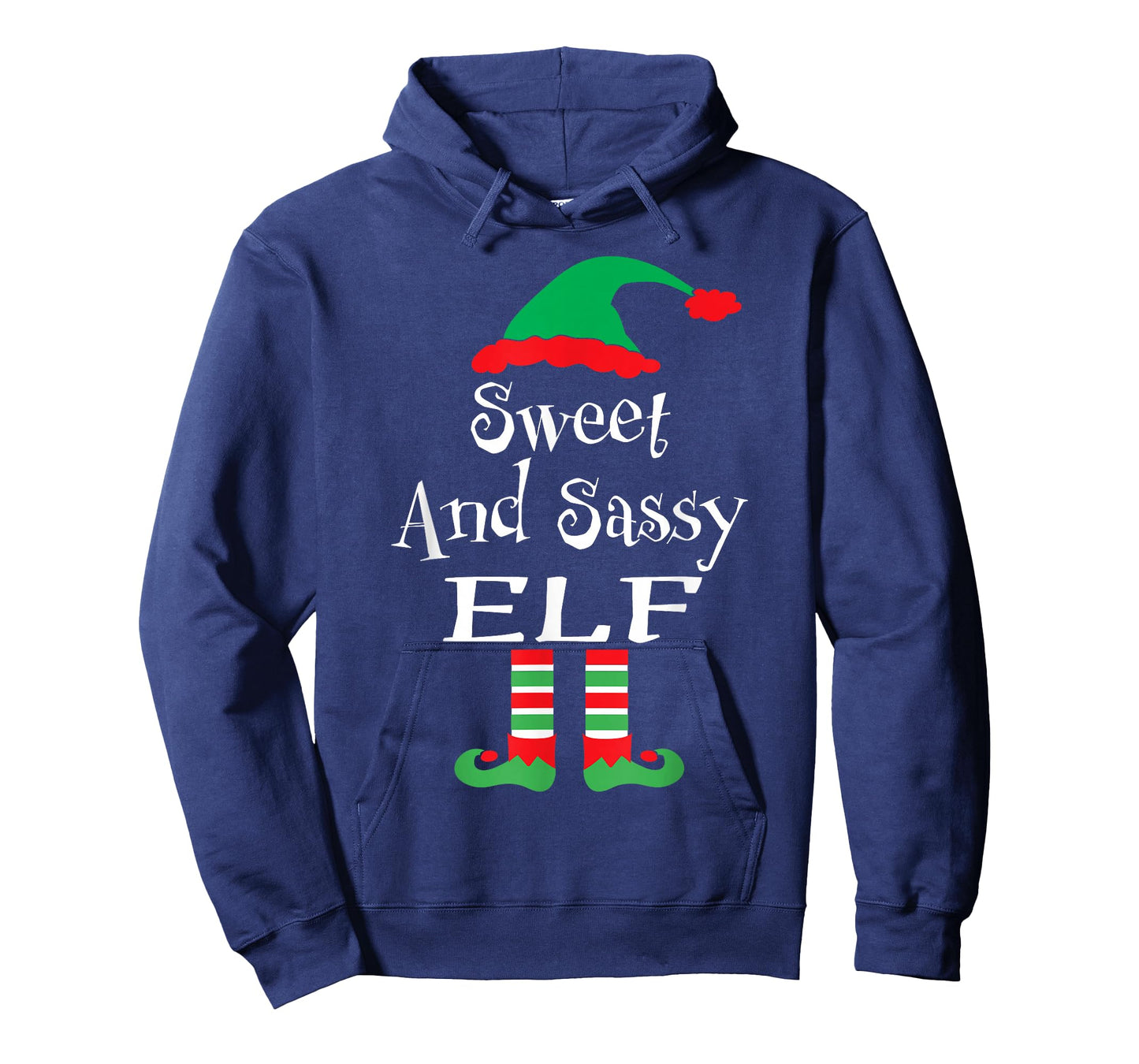 Funny Sweet and Sassy Elf Shirt Xmas Family Matching Youth T-Shirt