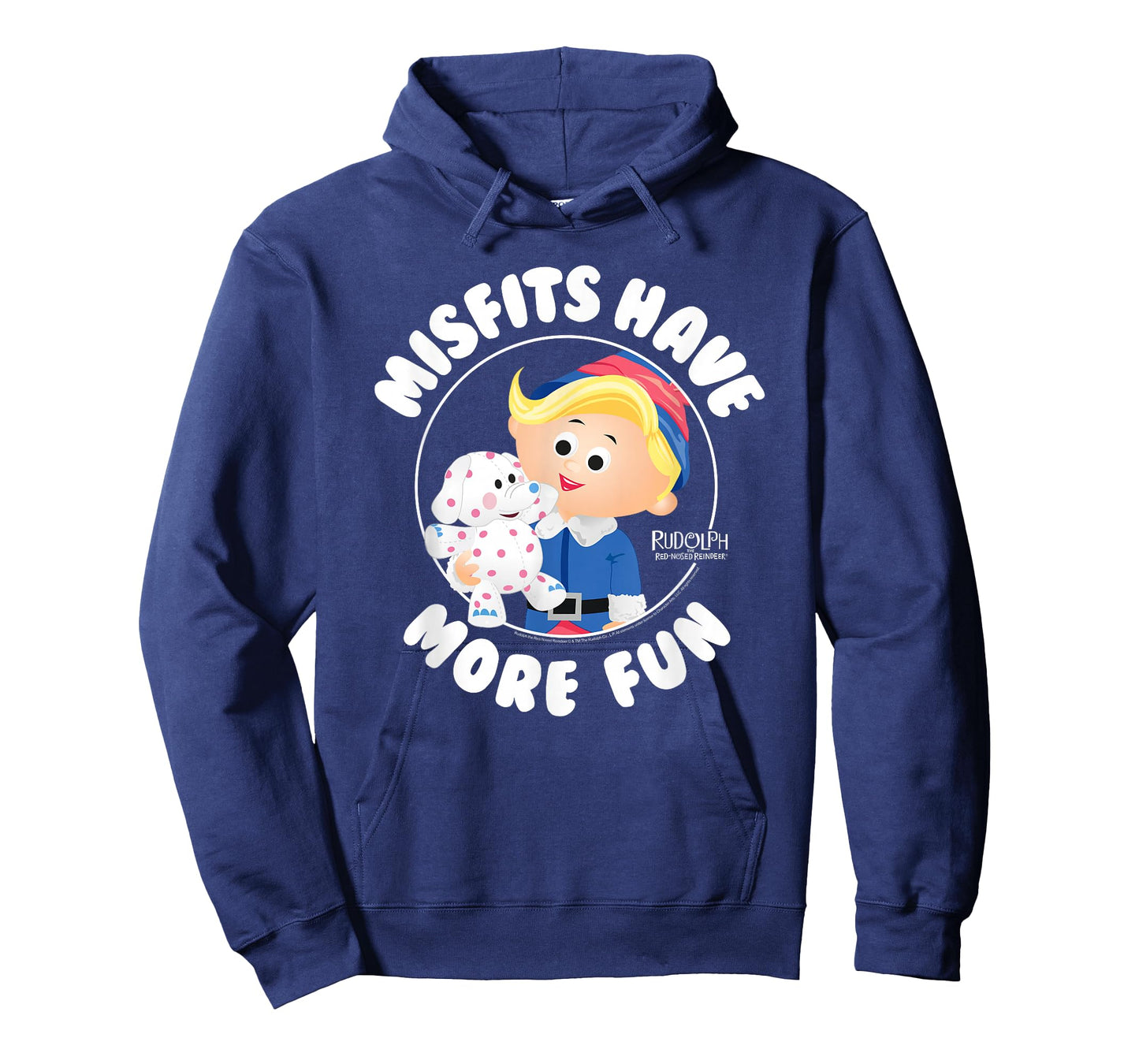 Rudolph Misfits Have More Fun Hermey Retro Christmas T-Shirt