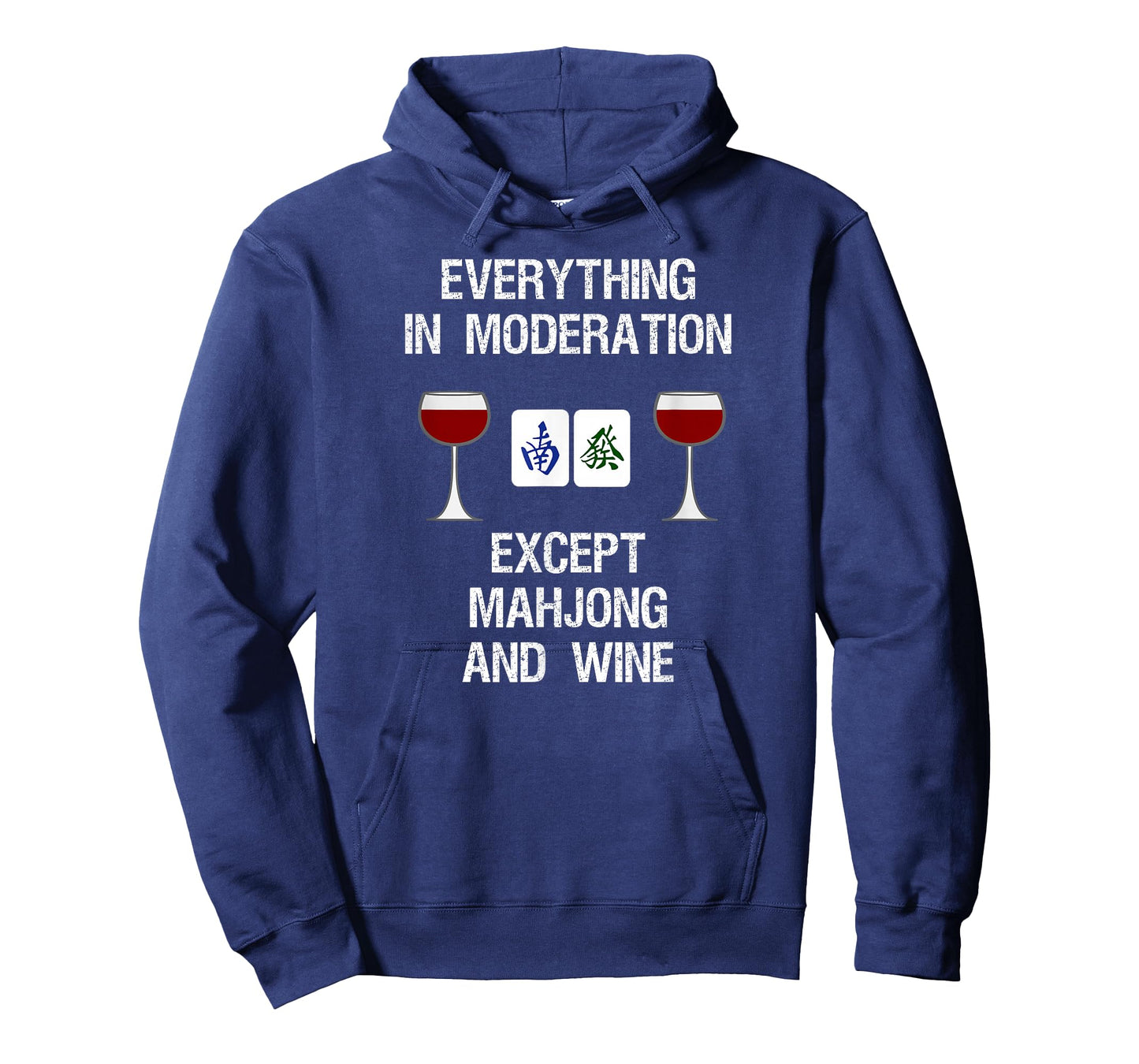 Mahjong T-Shirt - Funny Wine Moderation T-Shirt
