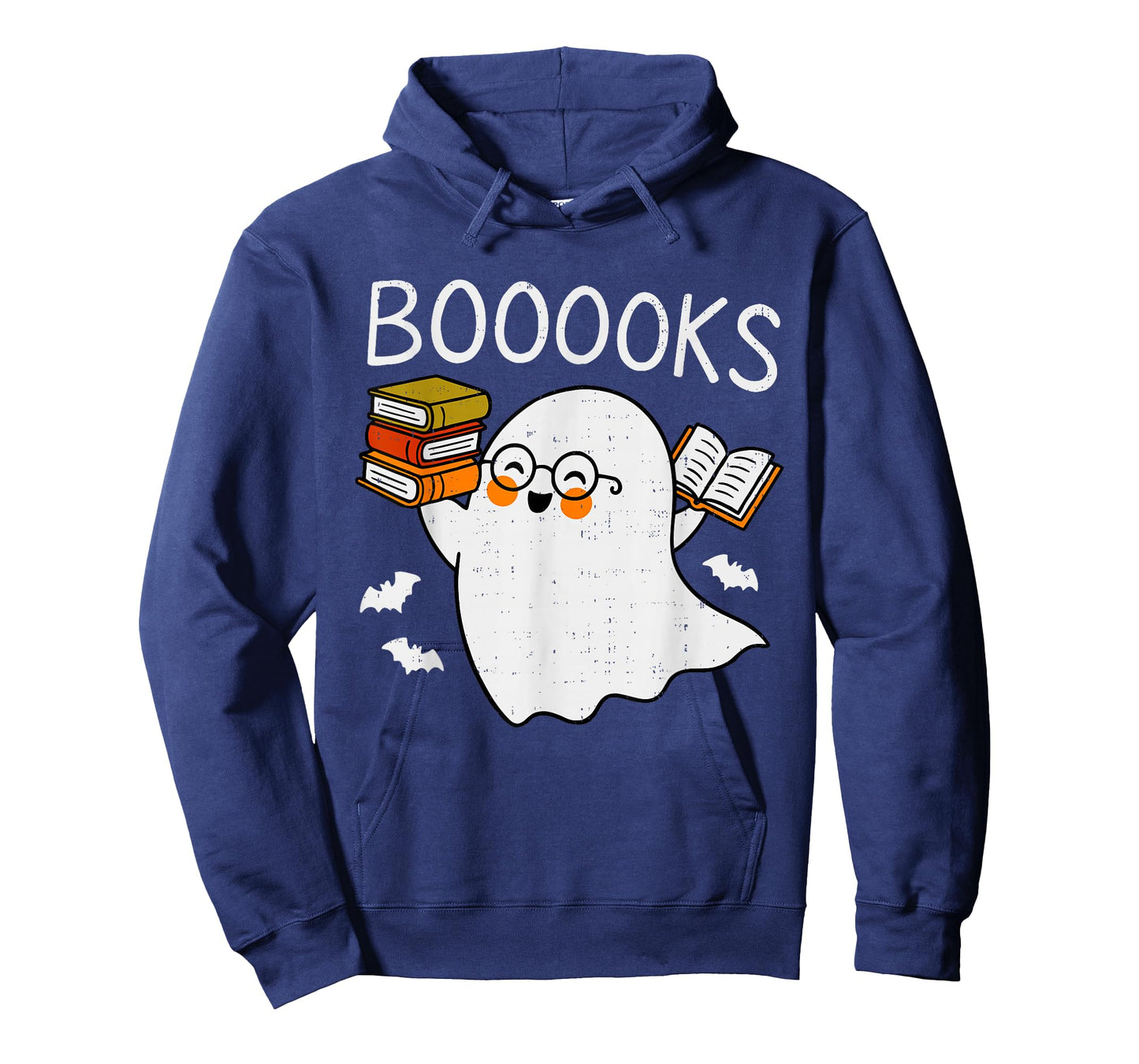 Booooks Ghost Reading Halloween Library Librarian Teacher T-Shirt