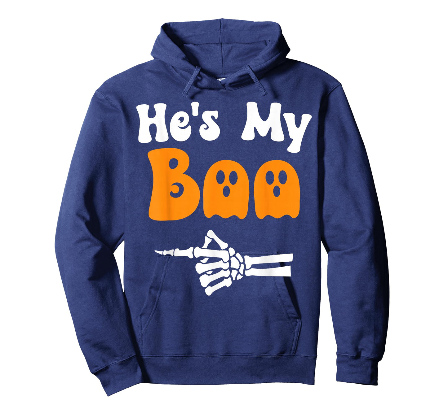 He's My Boo Funny Matching Halloween Couples He's My Boo T-Shirt