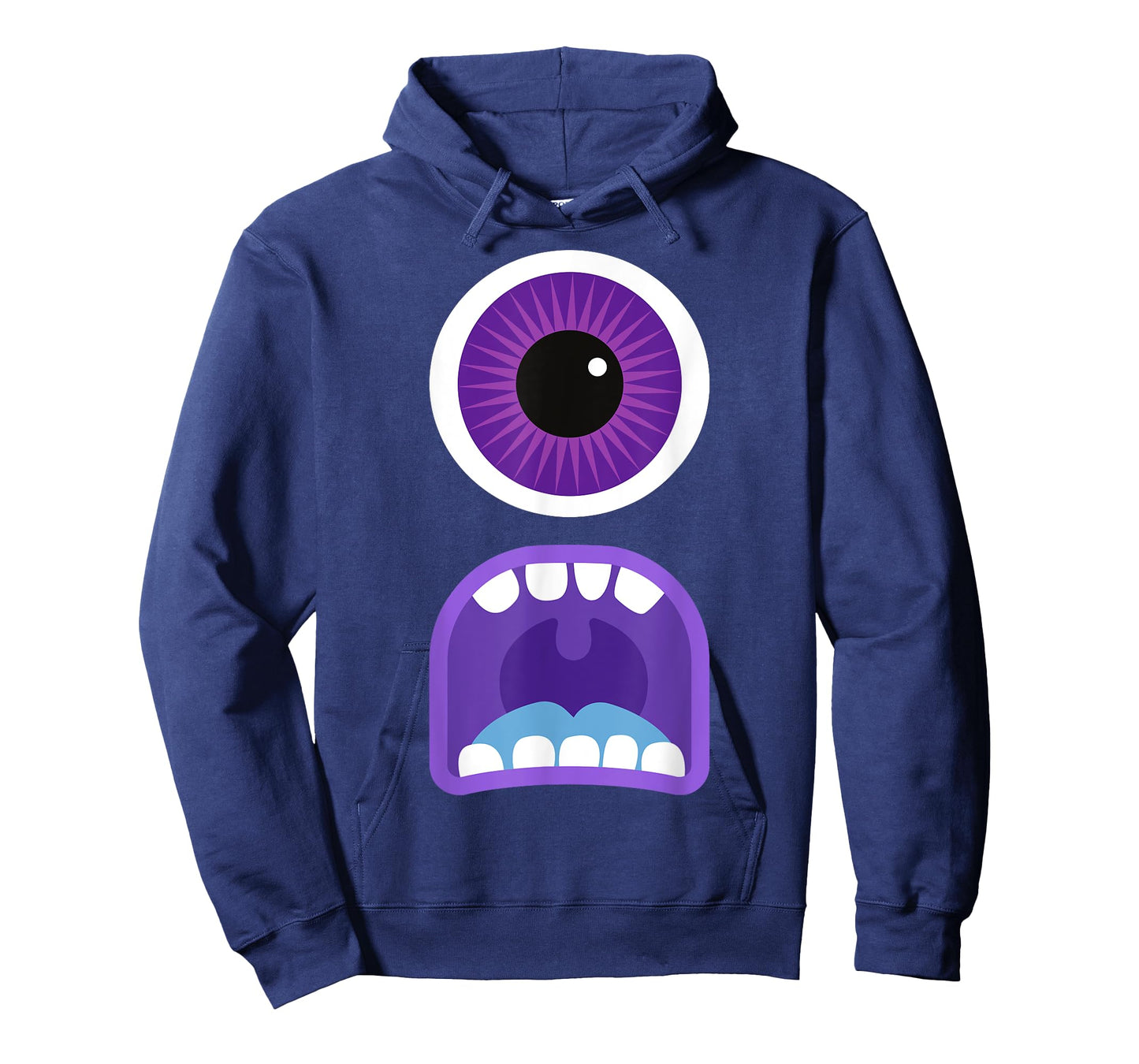 Cute Monster Face Costume Men's Women's Halloween T-Shirt