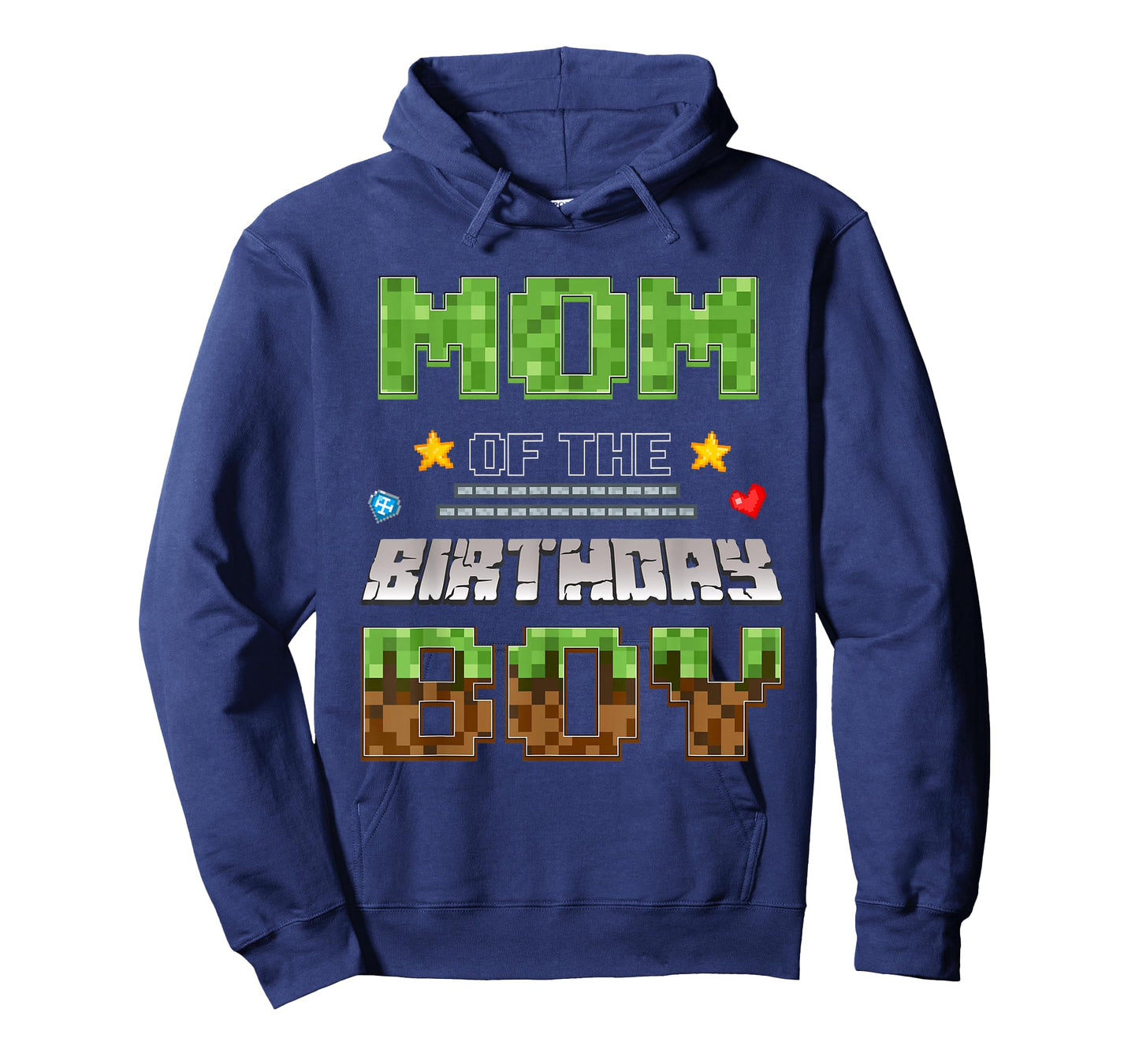 Mom of The Birthday Boy Video Gamer Pixel Birthday Party T-Shirt