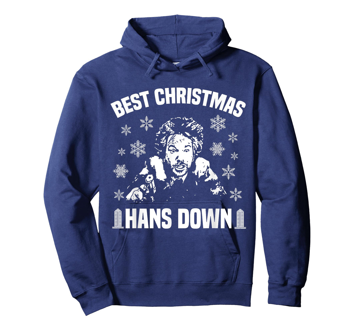 Best Christmas Hans Down Funny Mens Dad Joke Christmas T-Shirt