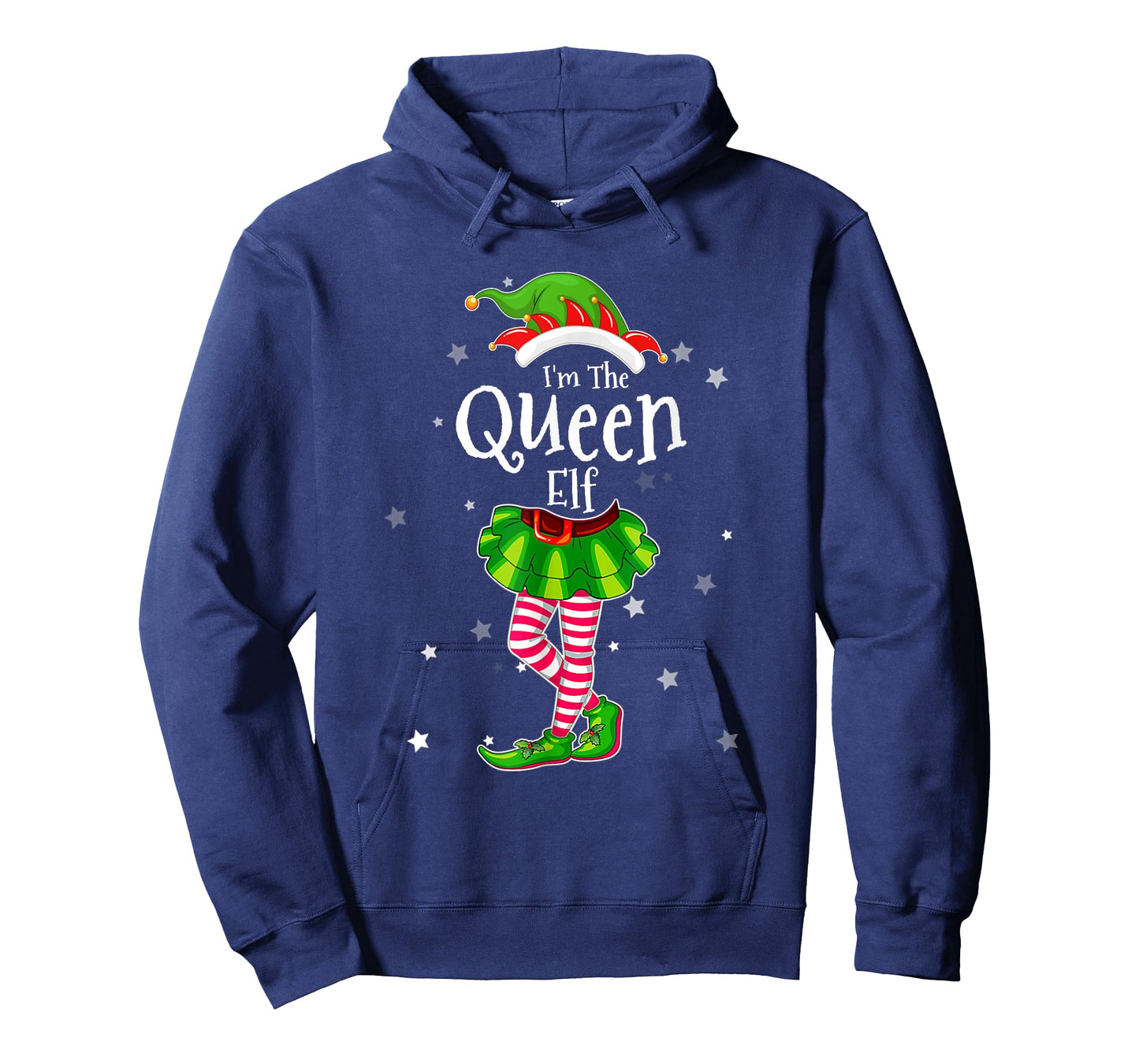 I'm The Queen Elf T Shirt Matching Christmas Costume Shirt T-Shirt