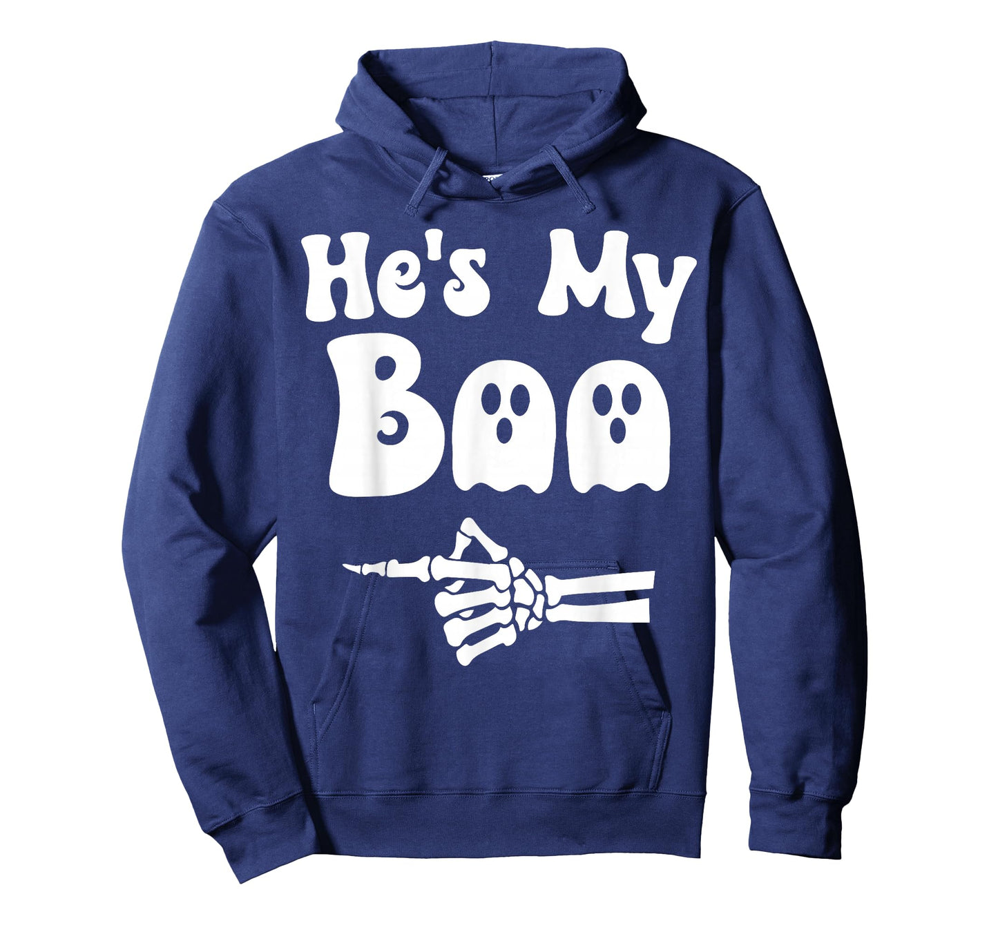 He's My Boo Matching Couple Halloween Couples She's My Boo T-Shirt