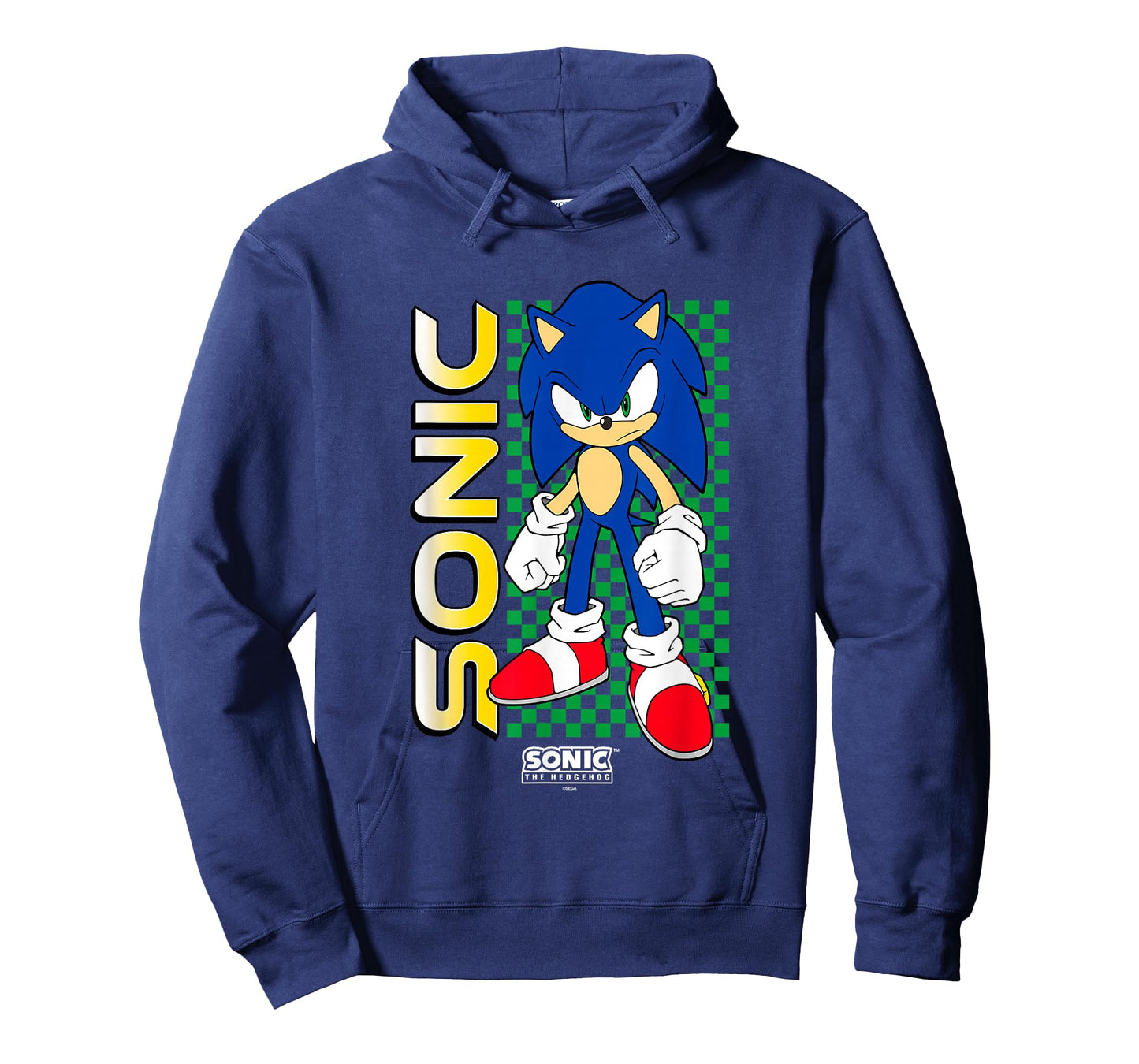 Sonic The Hedgehog Ready For Action Heroic Pose T-Shirt