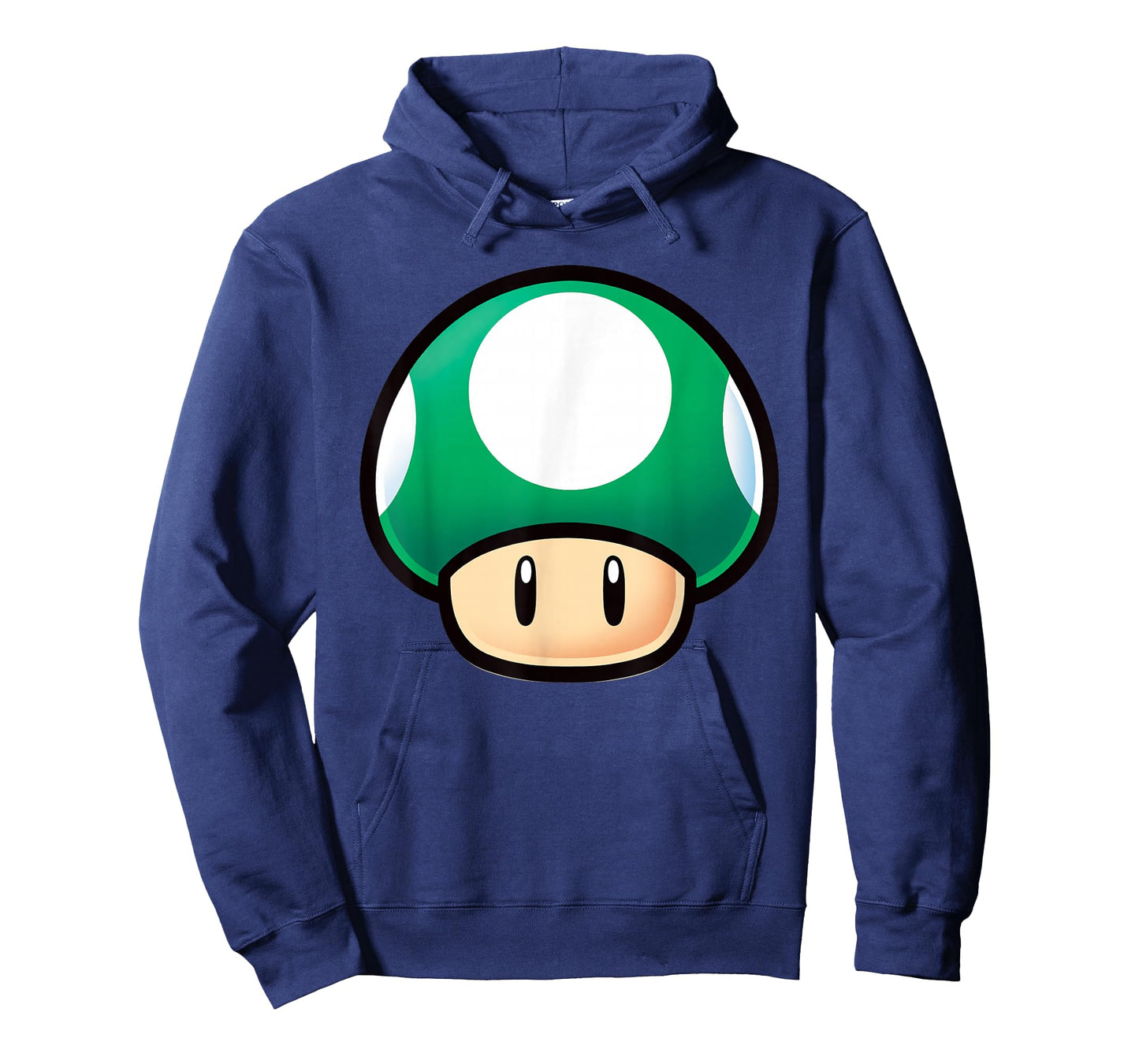 Super Mario Green Mushroom Big Face T-Shirt
