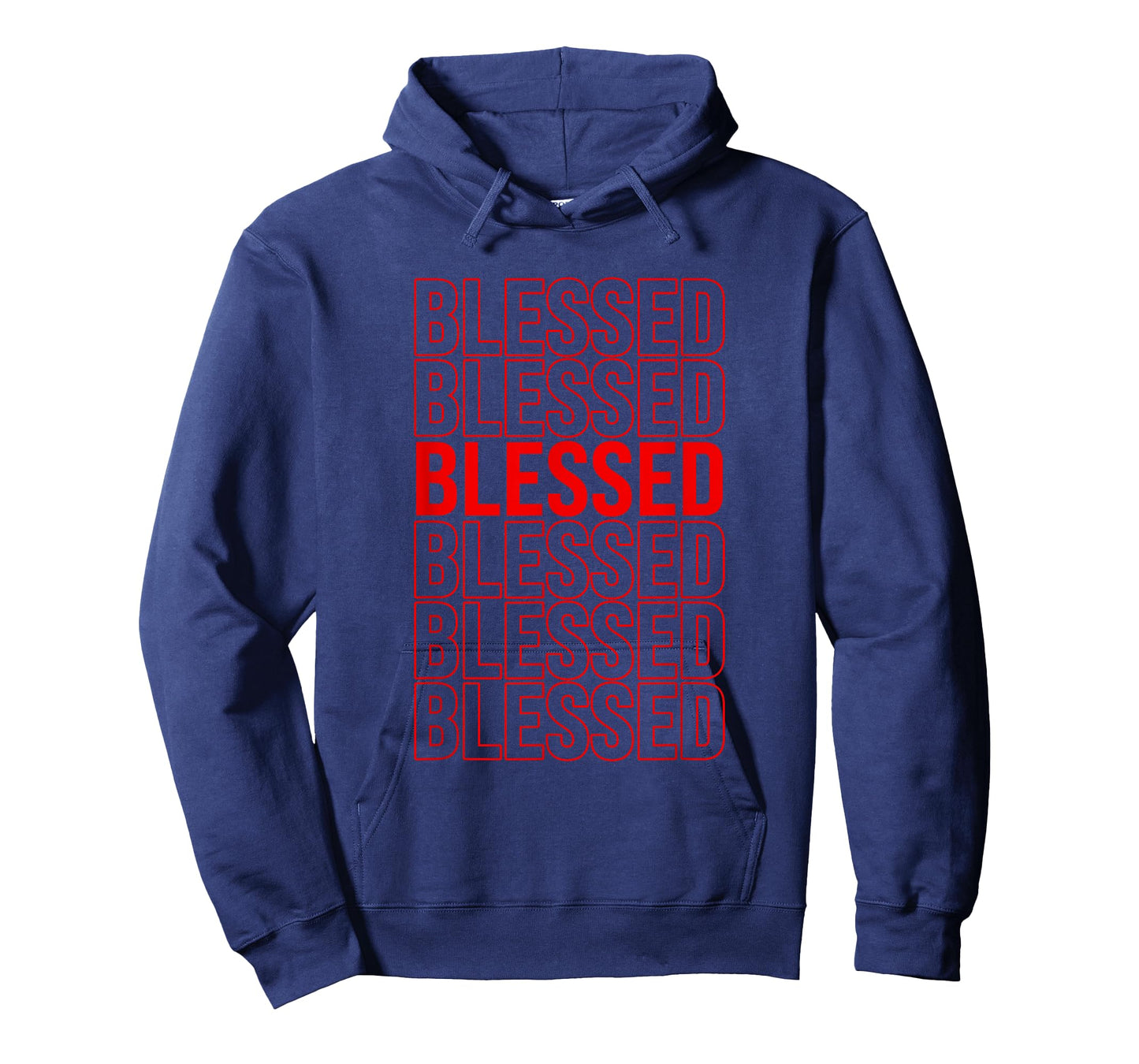 Red Blessed Red Graphic T-Shirt