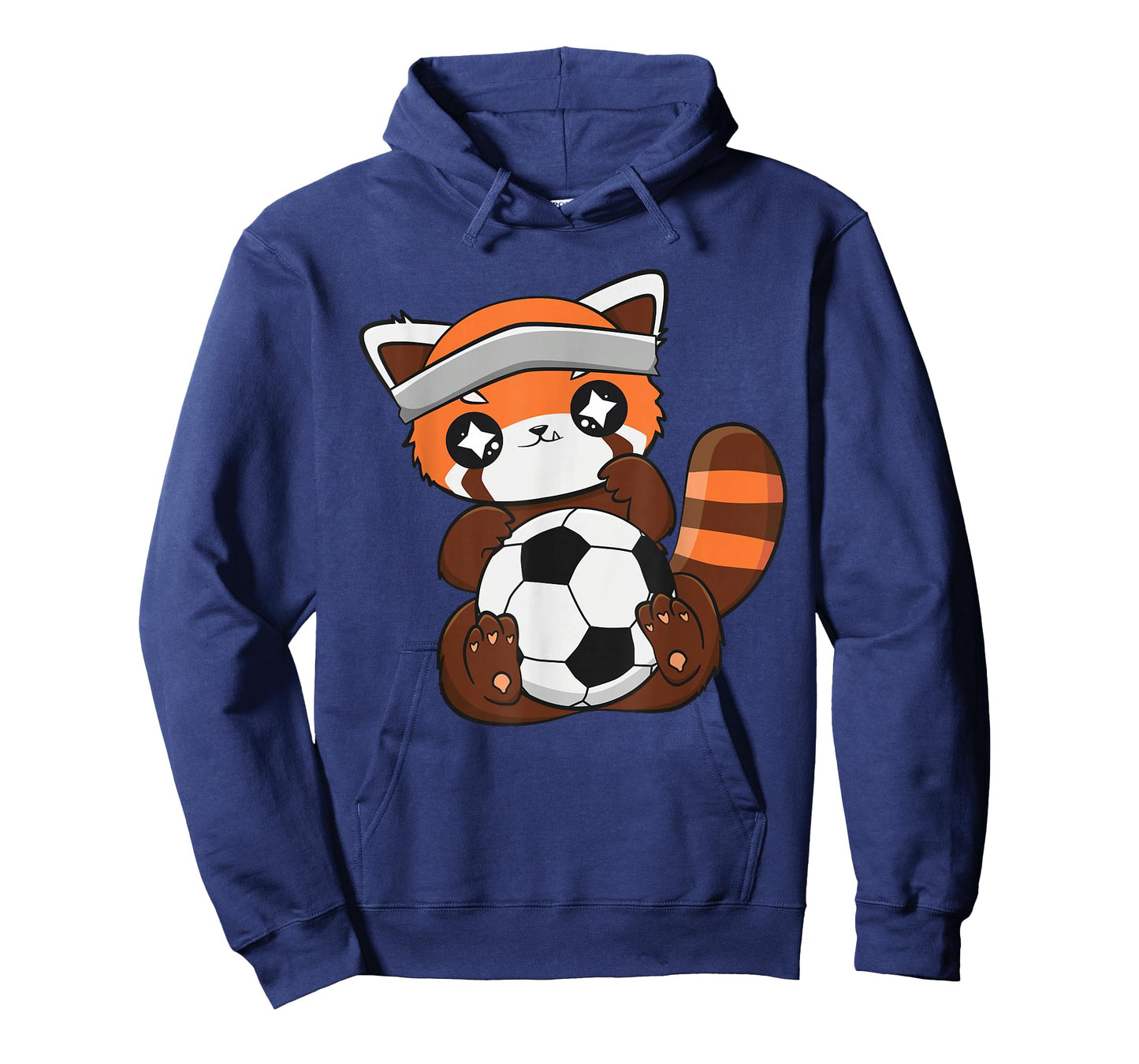 Cute Red Panda With Soccer Ball Sport For Coach Goalkeeper T-Shirt