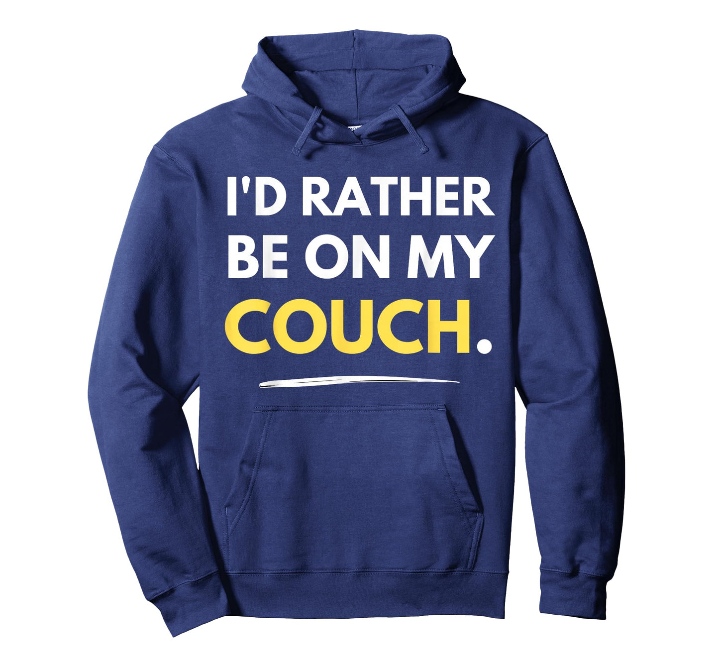 I'd Rather Be On My Couch Lazy Homebody Funny T-Shirt