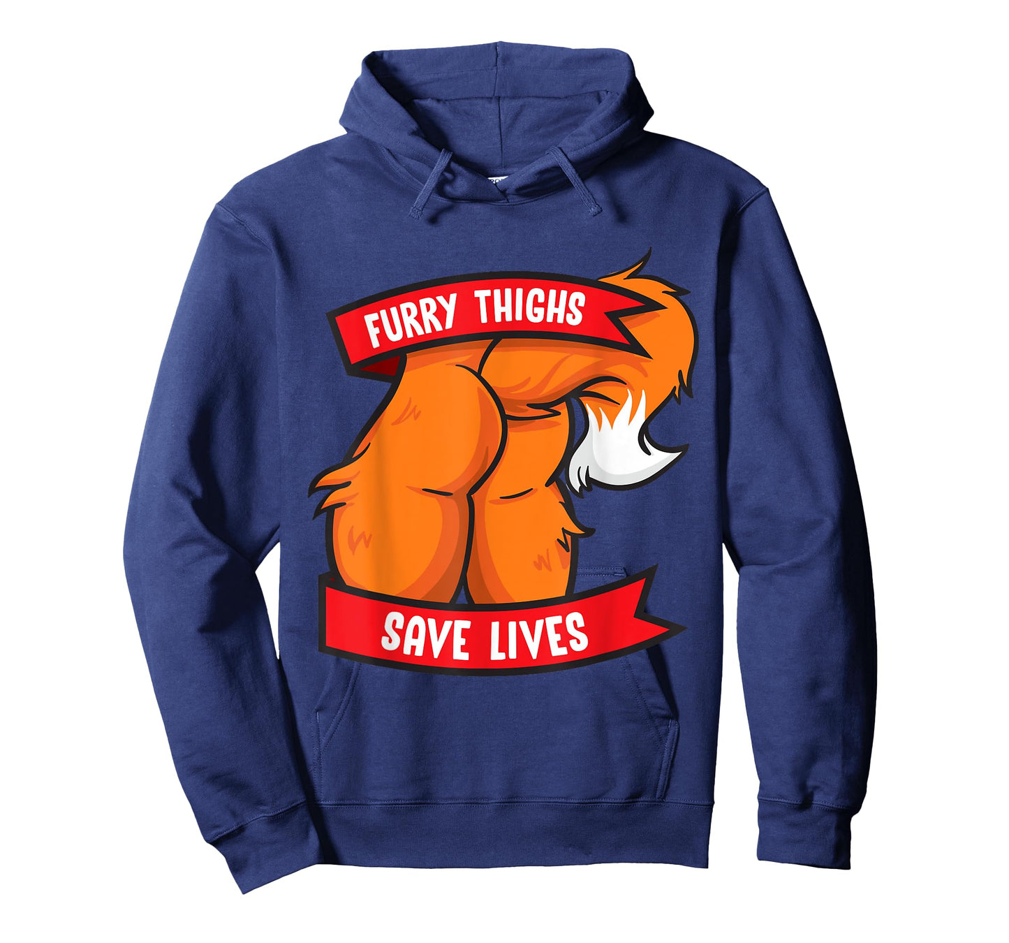 Fox Furry Thighs Save Lives Proud Furry Pride Fandom T-Shirt