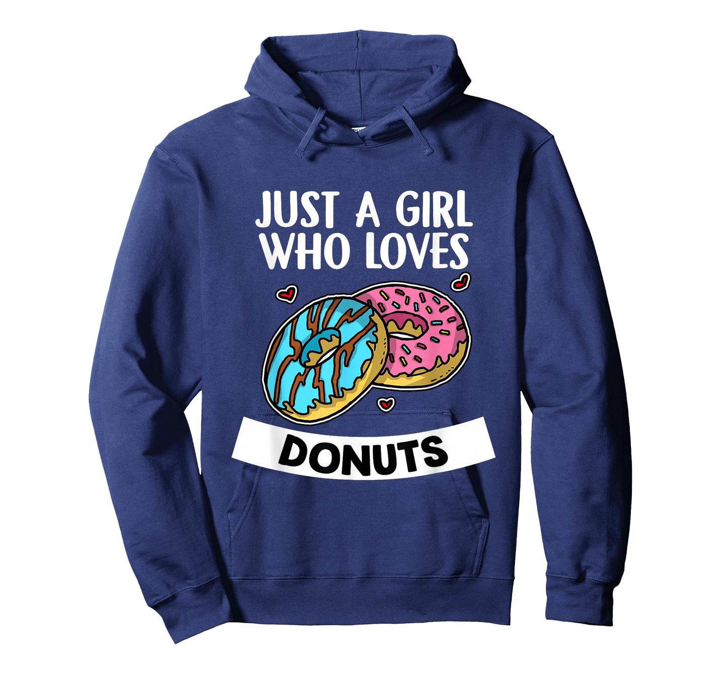 Just A Girl Who Loves Donuts Funny Donut T-Shirt