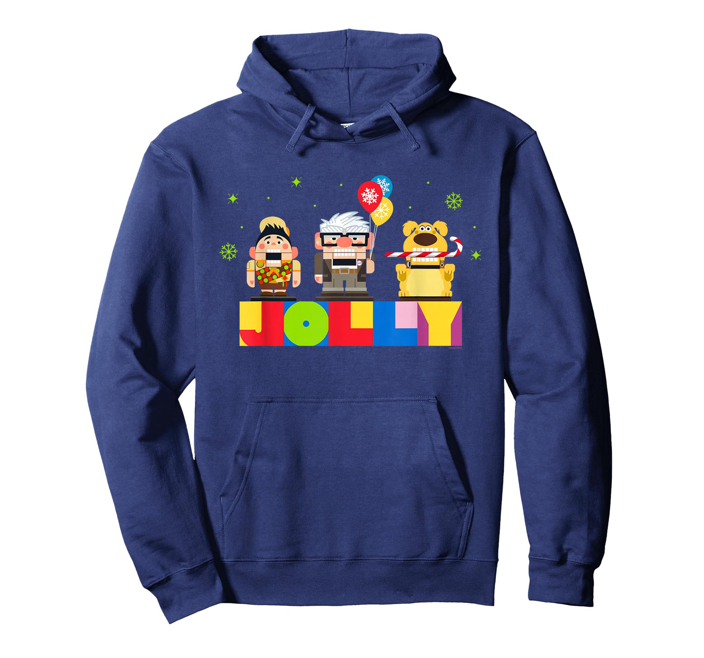 Disney and Pixar’s Up Christmas Holiday Jolly Nutcrackers T-Shirt
