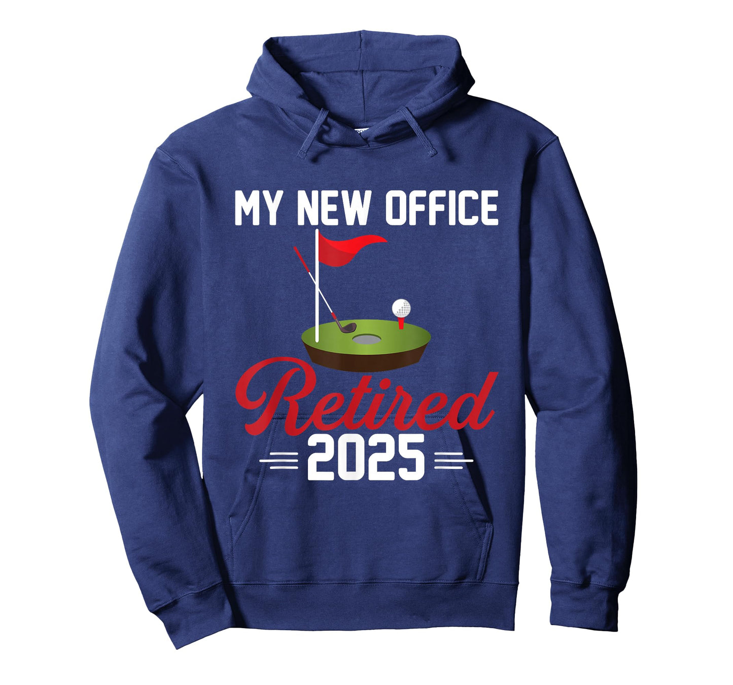 My New Office Retired 2025 Golf Retirement T-Shirt