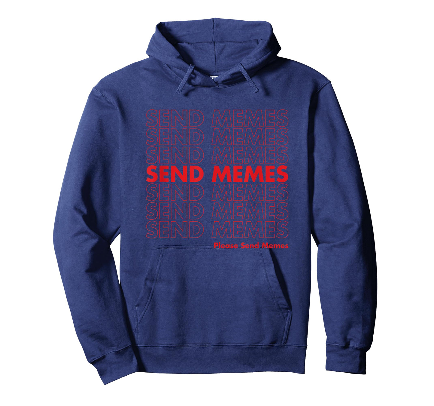 Thank You Send Memes Plastic Bag T-Shirt - Funny Meme Tee T-Shirt