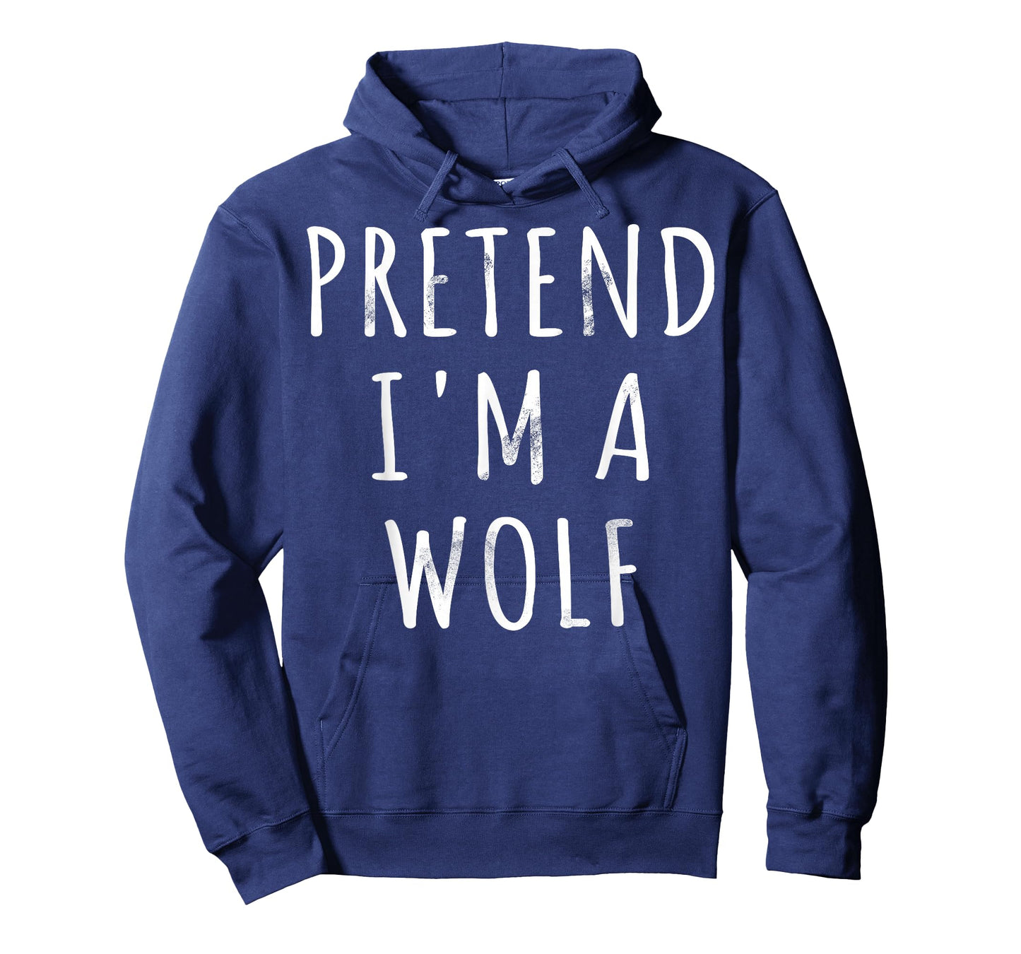 Pretend I'm A Wolf lazy Halloween Costume Party Men Matching T-Shirt