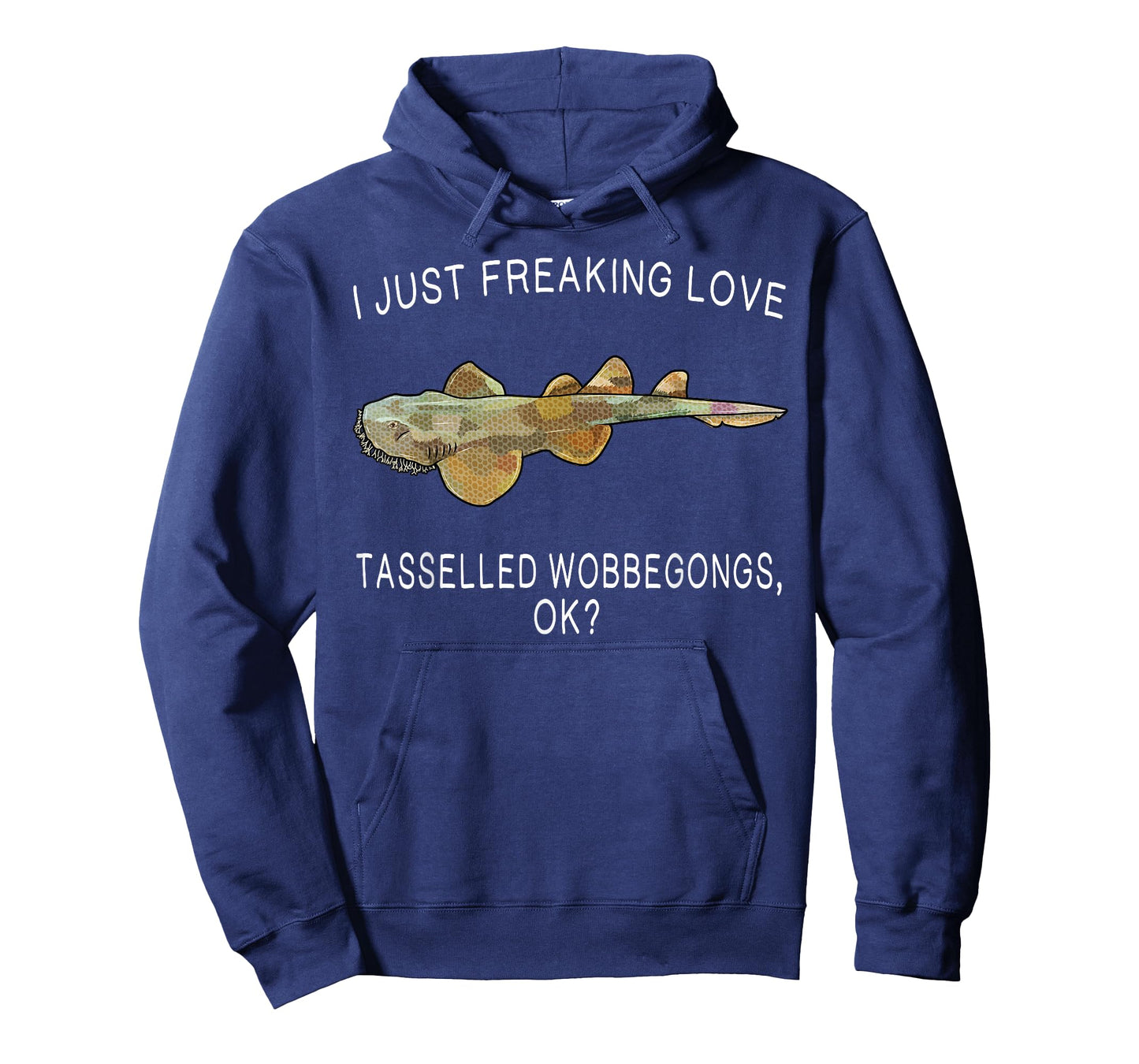 Funny I Just Freaking Love Tasselled Wobbegong Ok? Shark T-Shirt