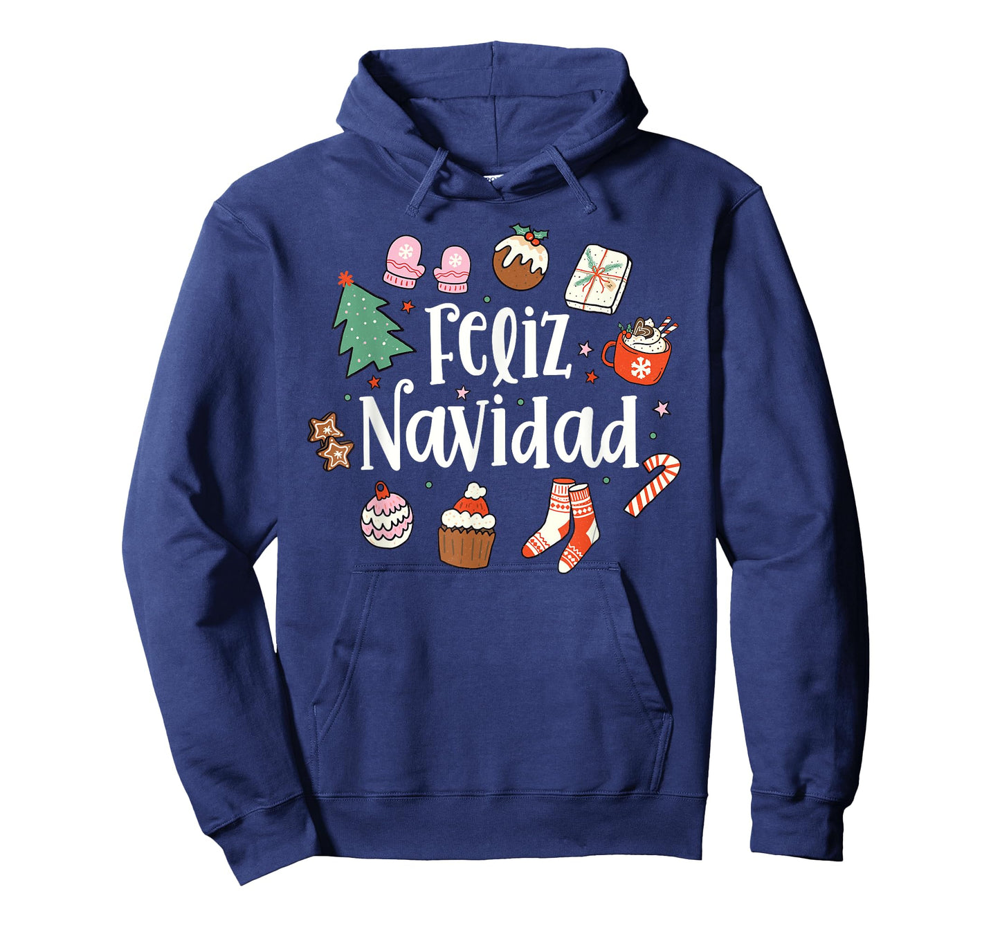Feliz Navidad Spanish Merry Christmas Mexican Holiday Xmas T-Shirt