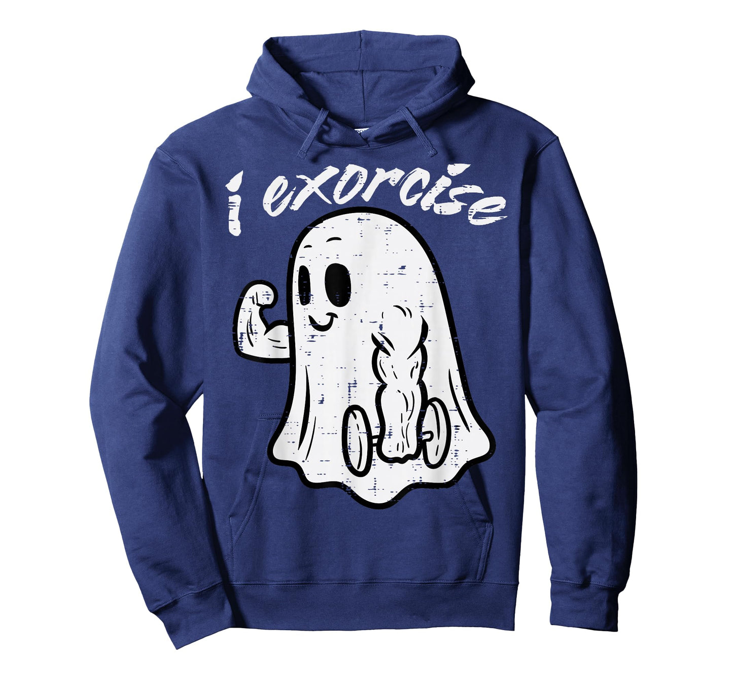 Halloween Exercise Ghost I Exorcise Gym Costume Women Men T-Shirt
