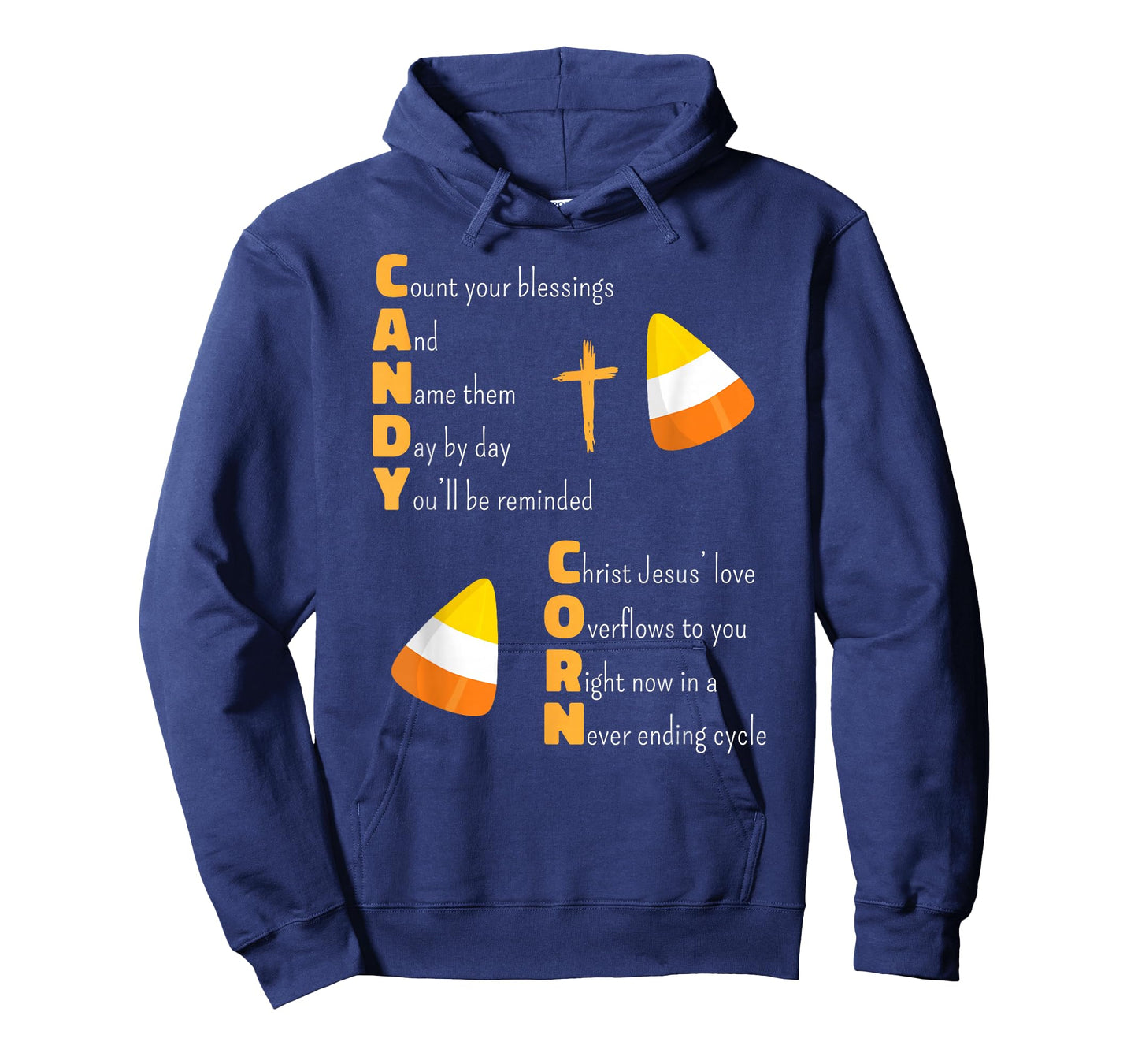 Christian Candy Corn Halloween Jesus Loves Boys Girls Kids T-Shirt