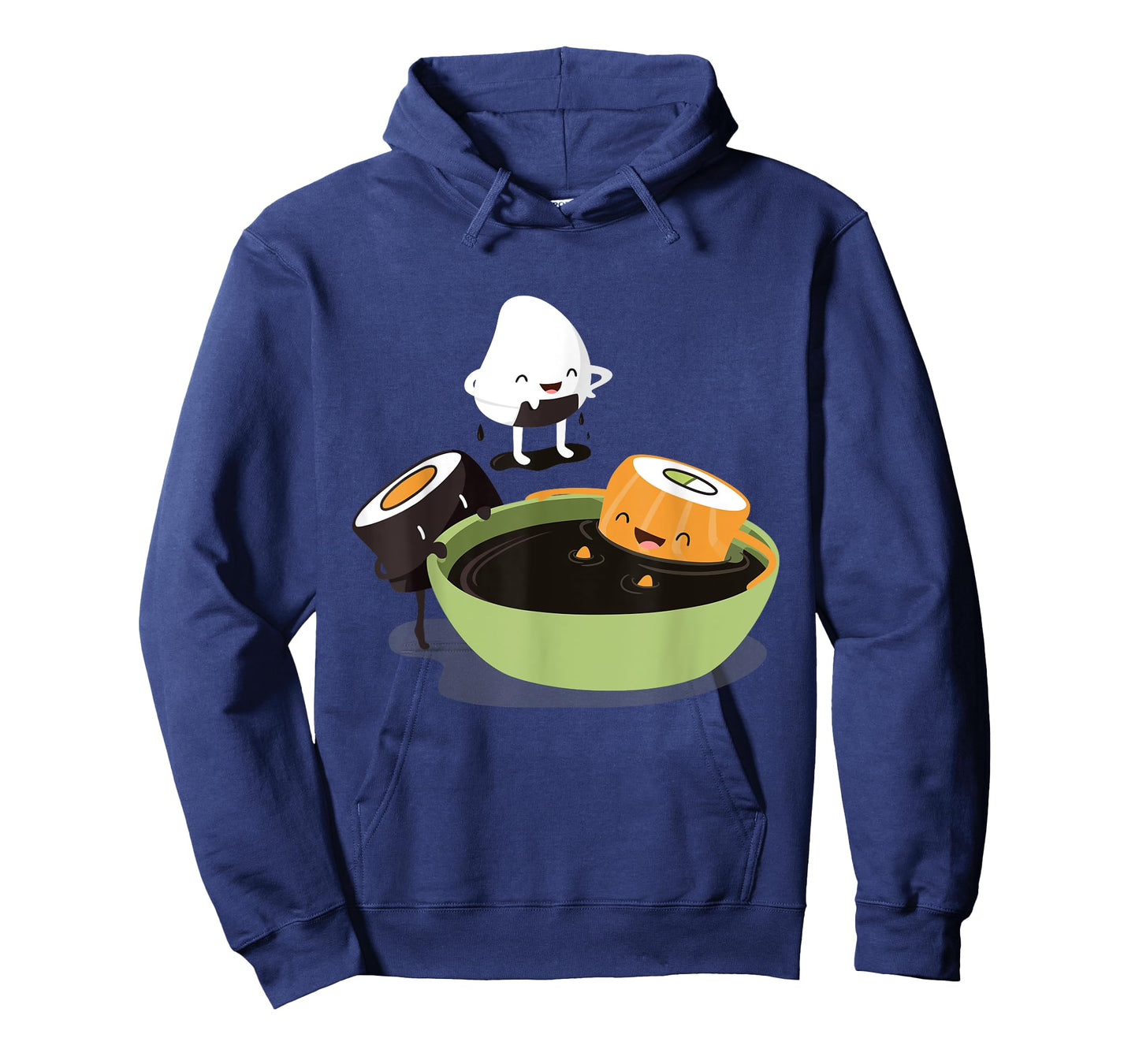 Japanese Food Funny Cute Kawaii Funny Cute Sushi Bath T-Shirt